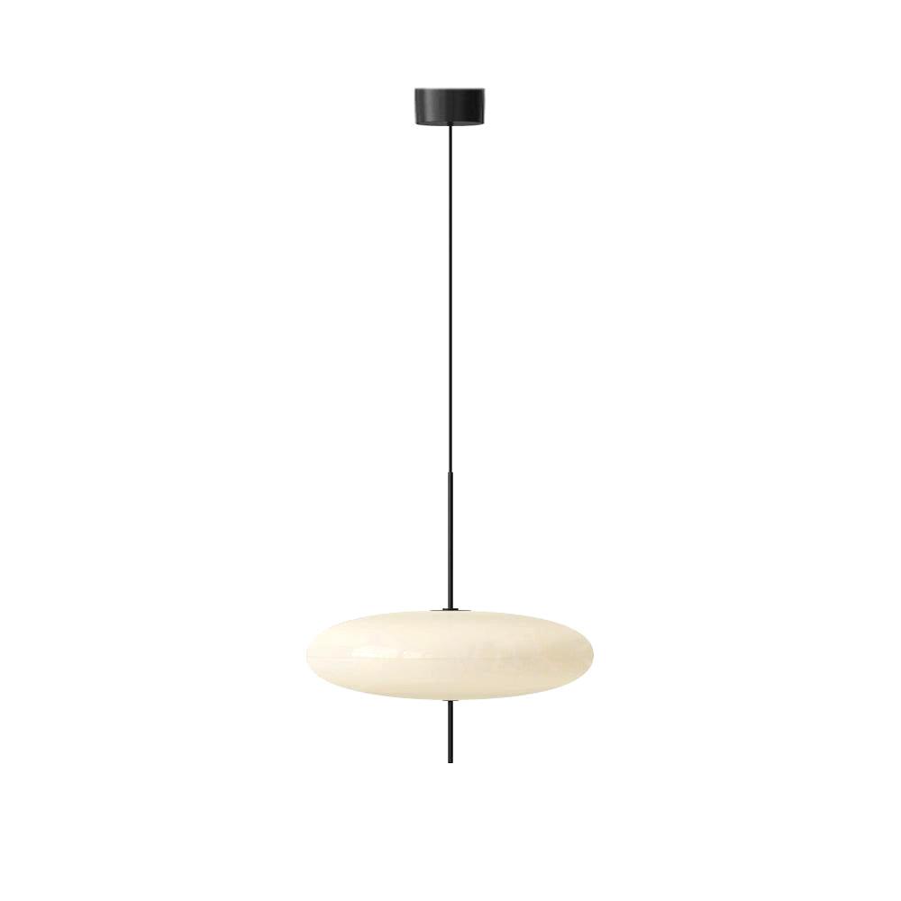 Model 2065 Pendant Lamp ∅ 19.7″ x H 21.7″ / Dia 50cm x H 55cm (plastic lampshade) / White Pendant light