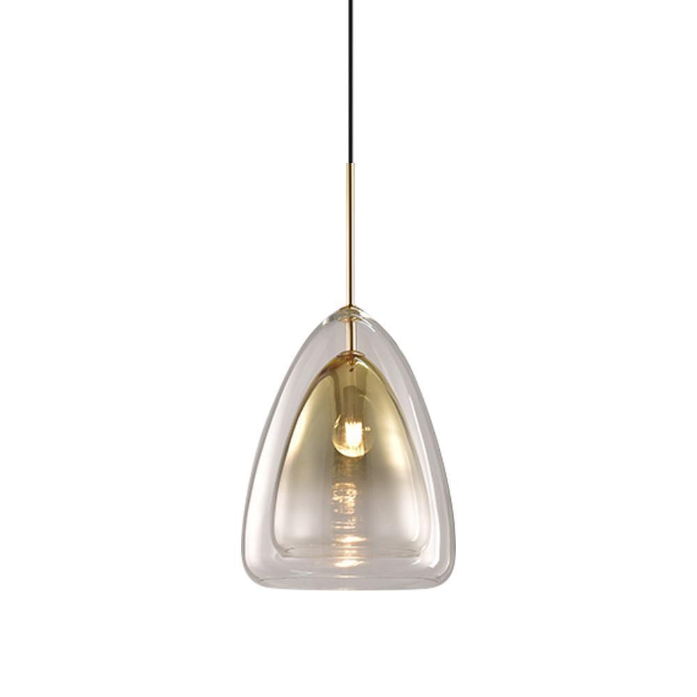 Futuristische Glass Pendant Light ∅ 11.8″ x H 14.9″ / Dia 30cm x H 38cm / Glass Pendant light