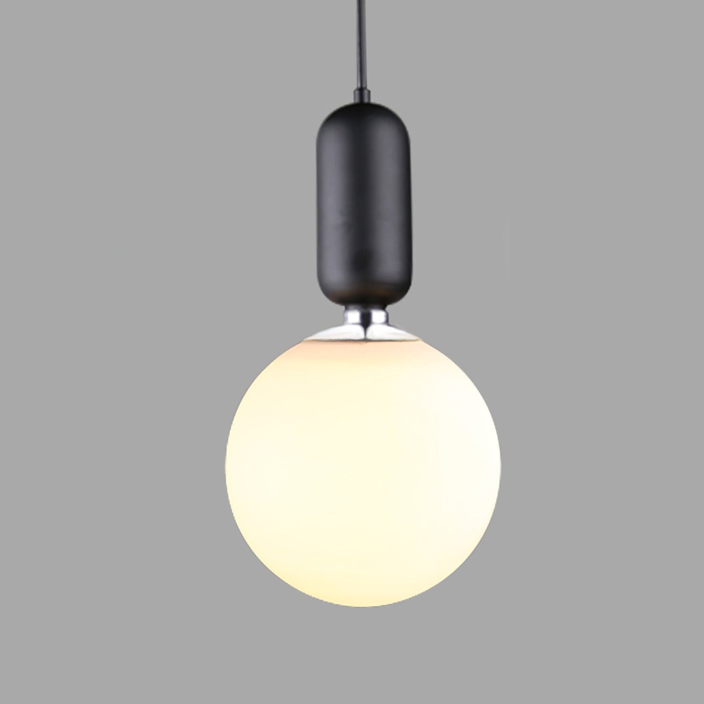 Aballs Pendant Light ∅ 11.8″ x H 18.8″ / Dia 30cm x H 48cm / Black + White Pendant light