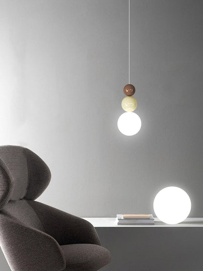 Acrylic Three Ball Pendant Lamp