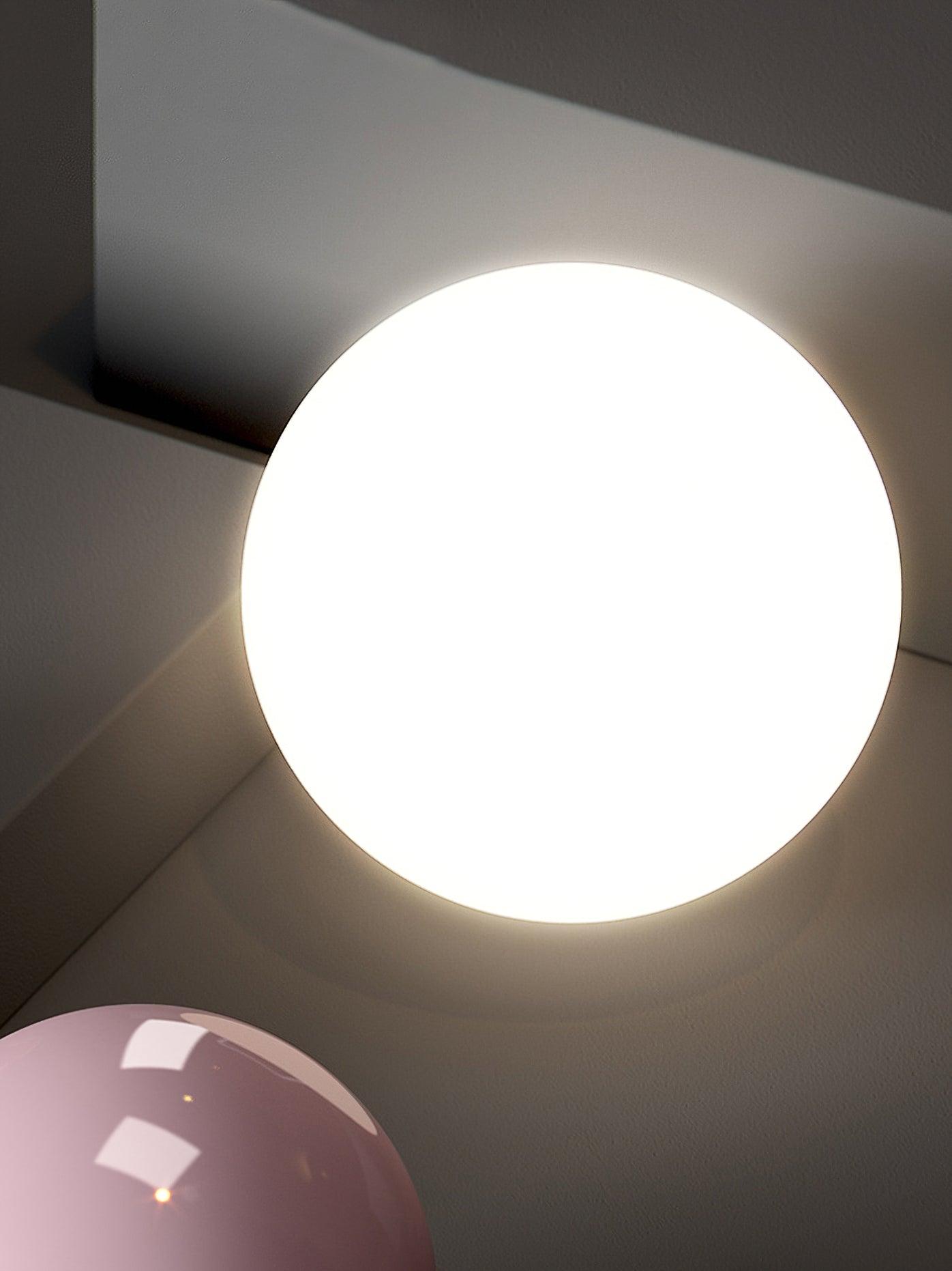 Acrylic Two Ball Pendant Light