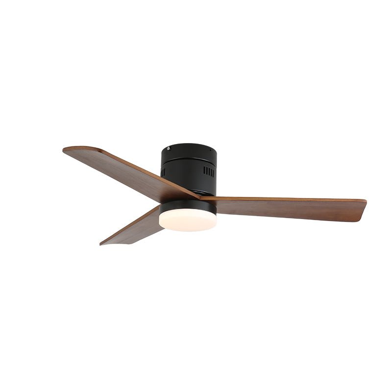Aeroluxe Modern Ceiling Fan Light Model C ∅ 42″ x H 11.8″ / Dual Color Temperature / Wooden blades 1001 Ceiling fan