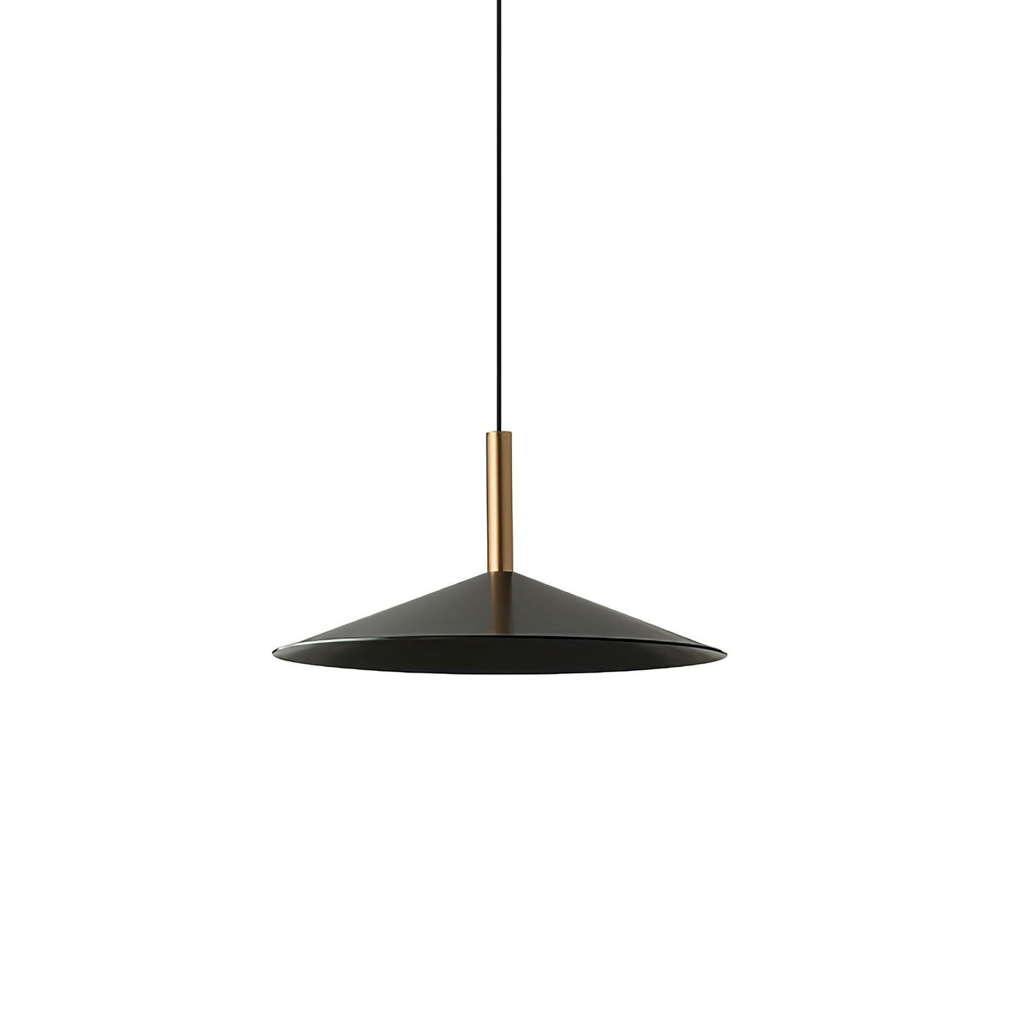 Altura Pendant Lamp ∅ 12.8″ x H 9.1″ / Black / Warm Light Pendant light