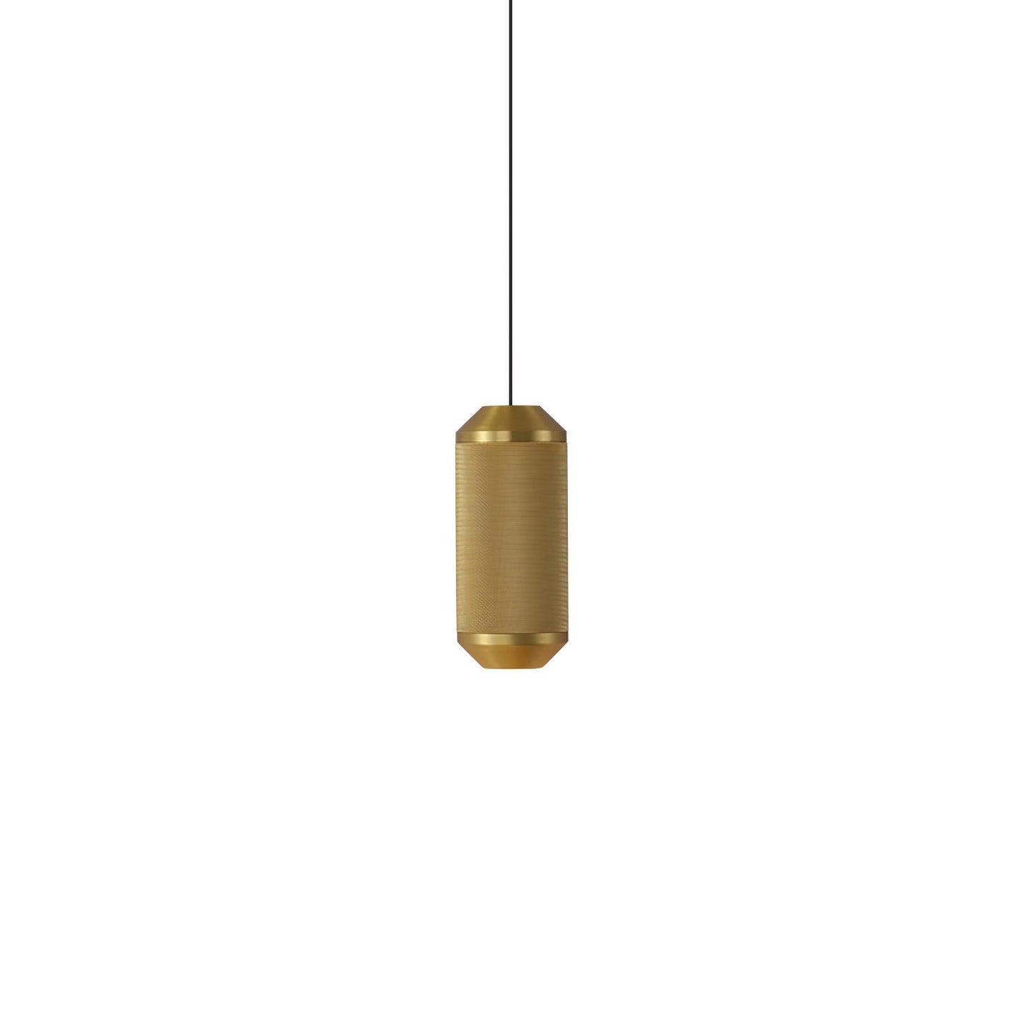 Backbeat Pendant Lamp ∅ 17.7″ x H 11.8″ / Dia 7.5cm x H 18cm / Gold / Warm Light Pendant light