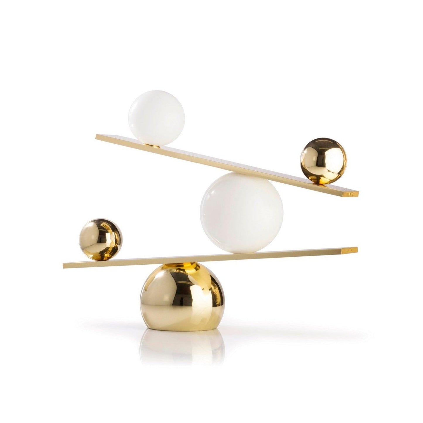 Balance Table Lamp ∅ 19.7″ x H 17.7″ / Dia 50cm x H 45cm / Gold / US plug Table lamp