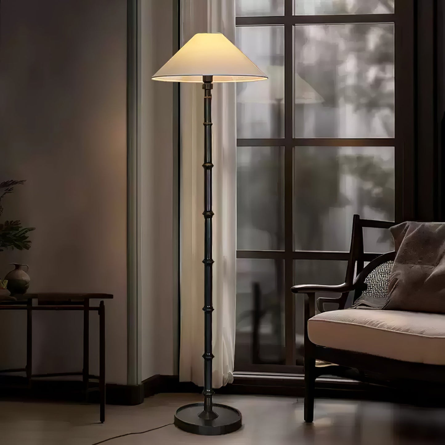 Bamboo Knot Floor Lamp Floor lamp