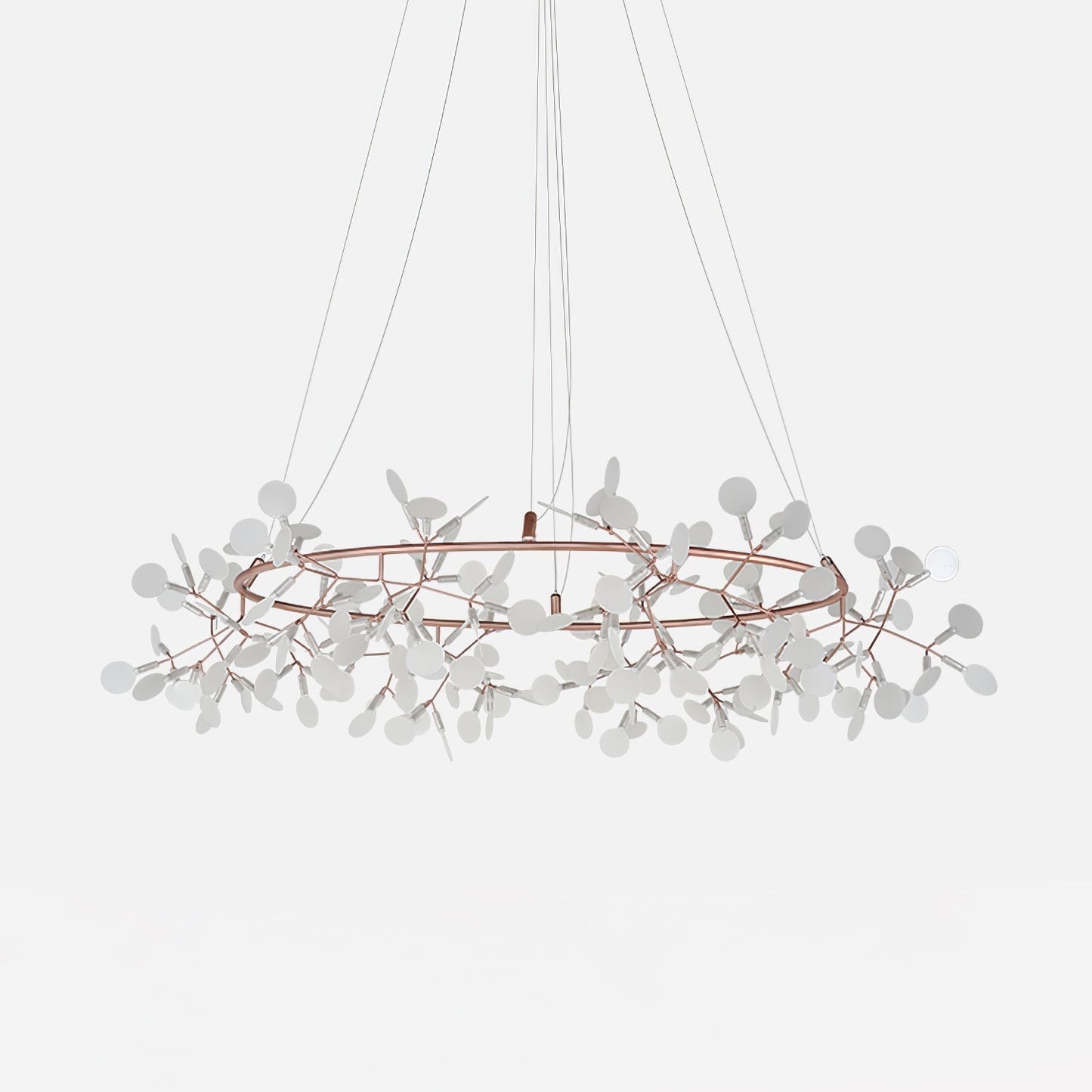 Big O Firefly LED Chandelier 243heads ∅ 70.9″ x H 11.8″ / Dia 180cm x H 35cm / Warm Light / Wall switch Chandelier