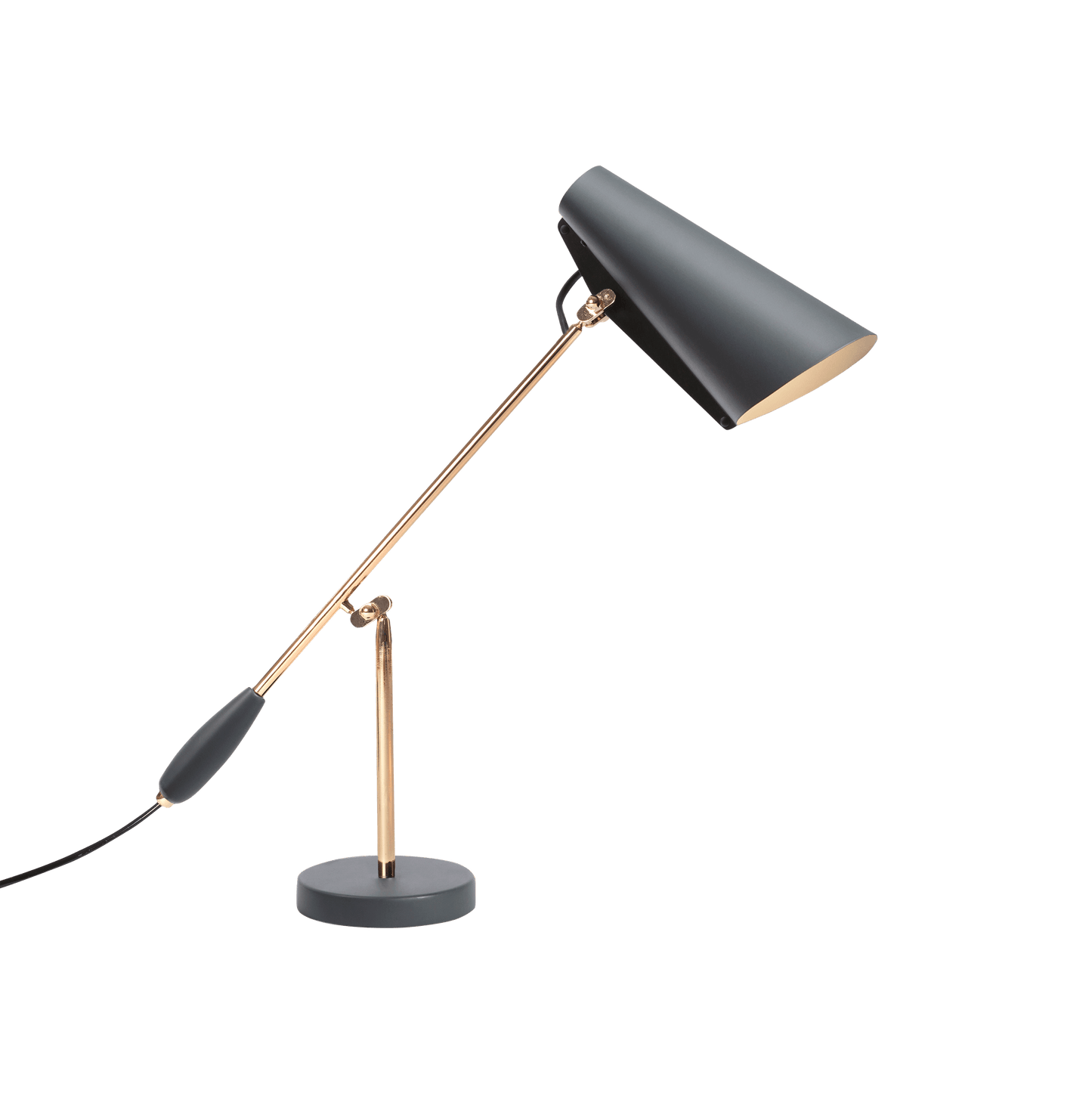 Birdy Table Lamp ∅ 23.6″ x H 16.9″ / Dia 60cm x H 43cm / Gold & Gray / US Plug Table lamp