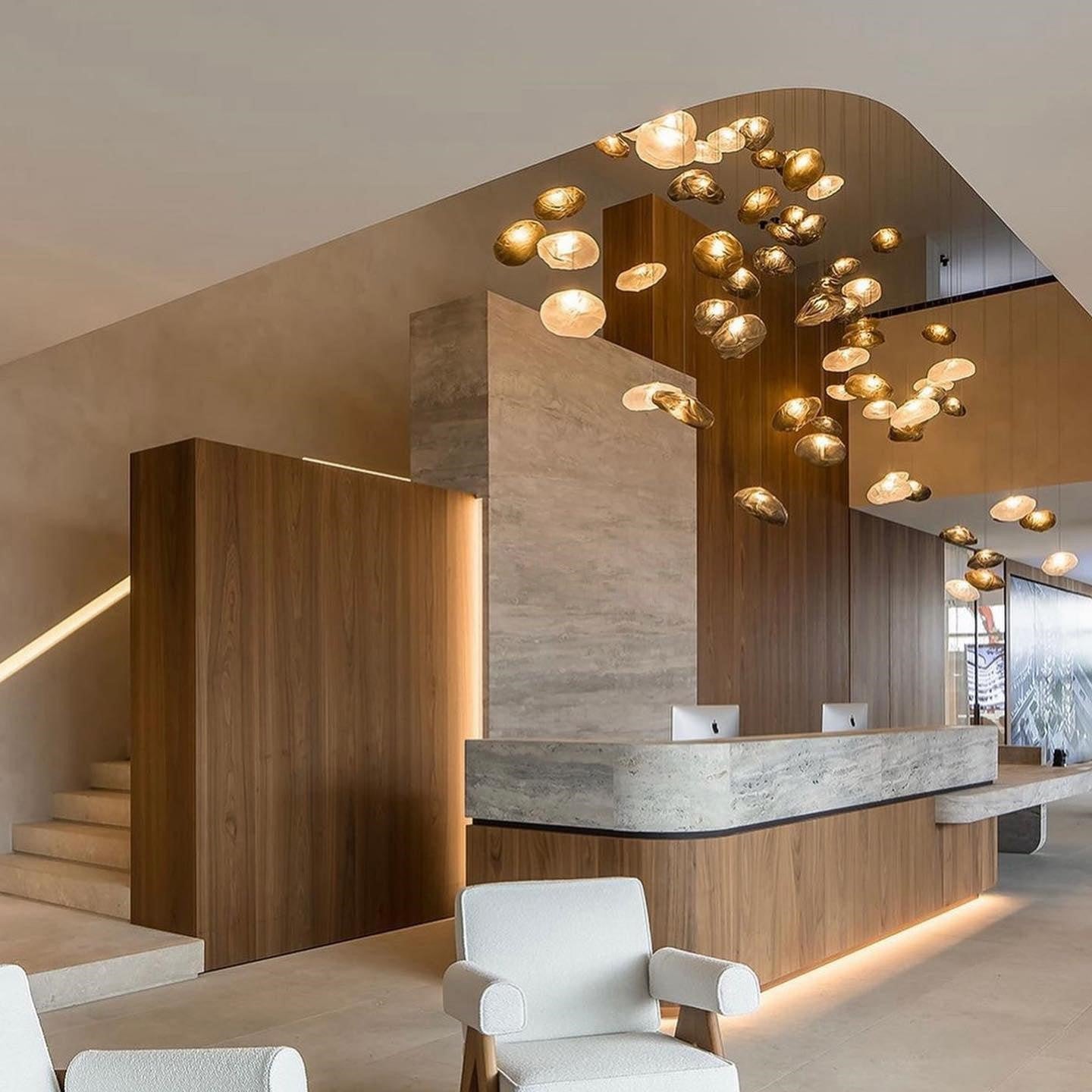 Blown Glass Mesh Pendant Light 1001 Pendant light