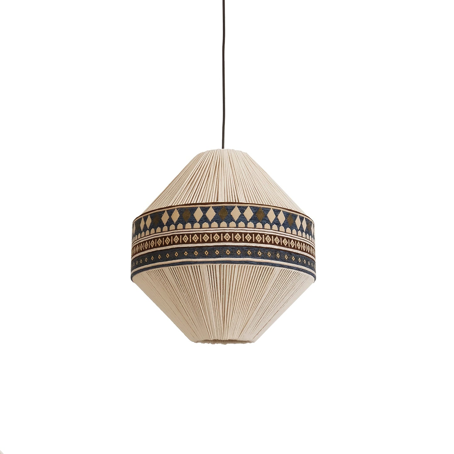 Bohemian Fringe Pendant Lamp Model C ∅ 15.7″ x H 15.7″ / Blue Pendant light