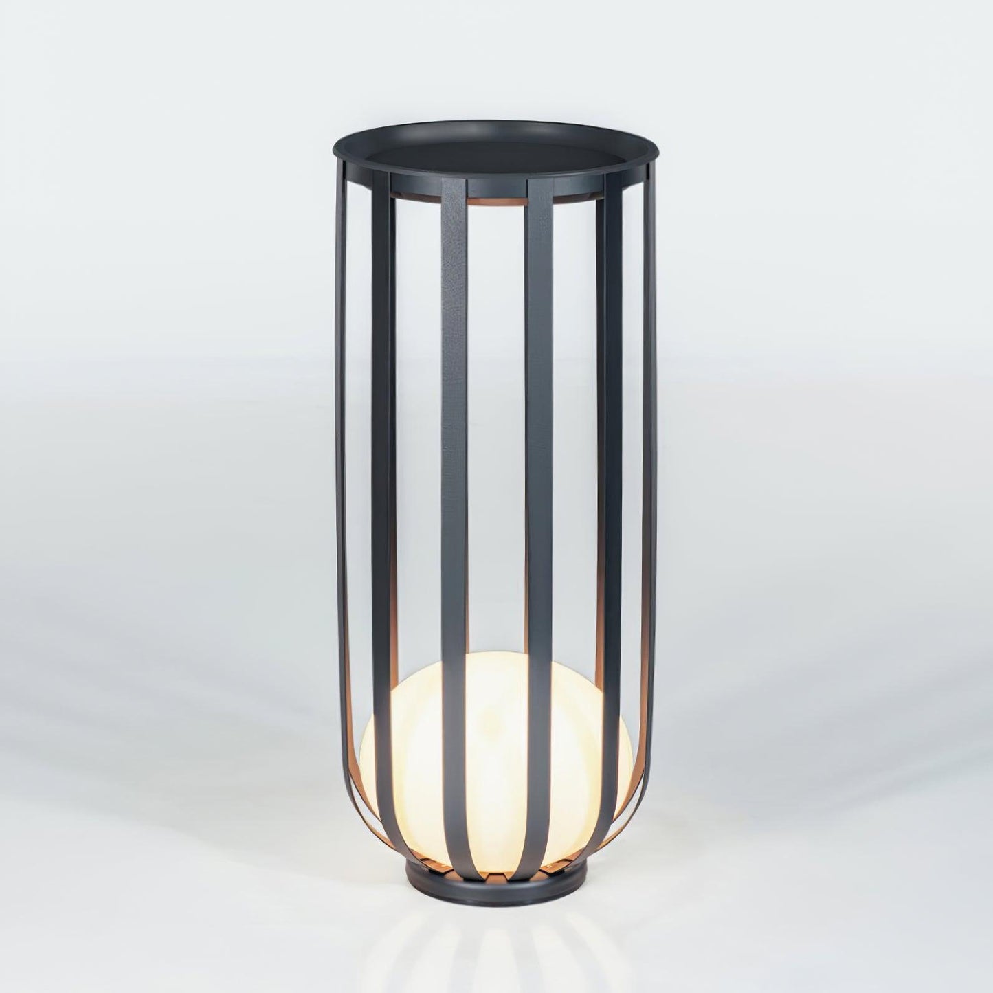 Bols Garden Outdoor Lamp ∅ 15.4″ x H 37.4″ / Dia 39cm x H 95cm / Black / Warm Light Floor lamp