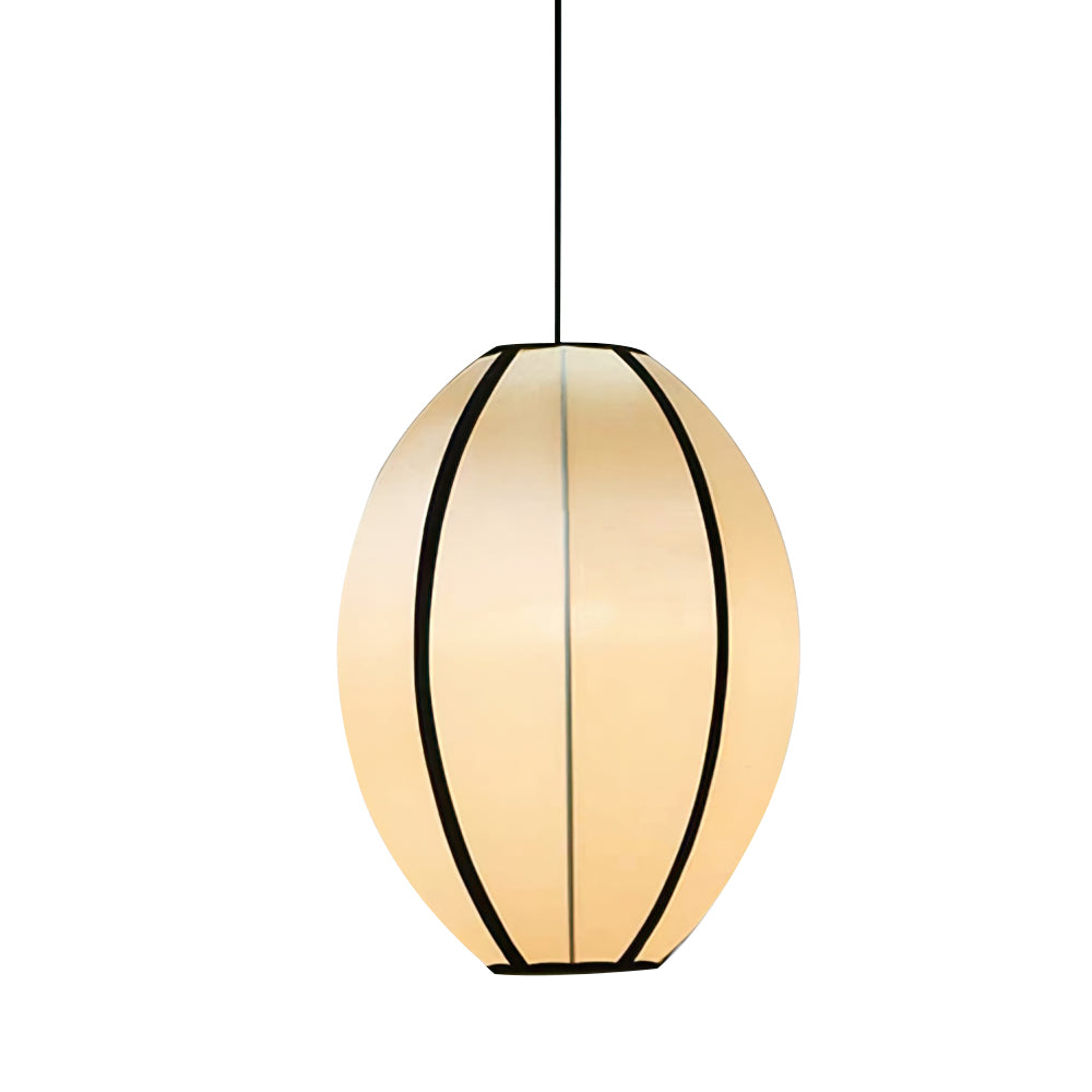 Bombori Pendant Lamp Model C ∅ 11.8″ x H 15.7″ / Dia 30cm x H 40cm / Black & White Pendant light