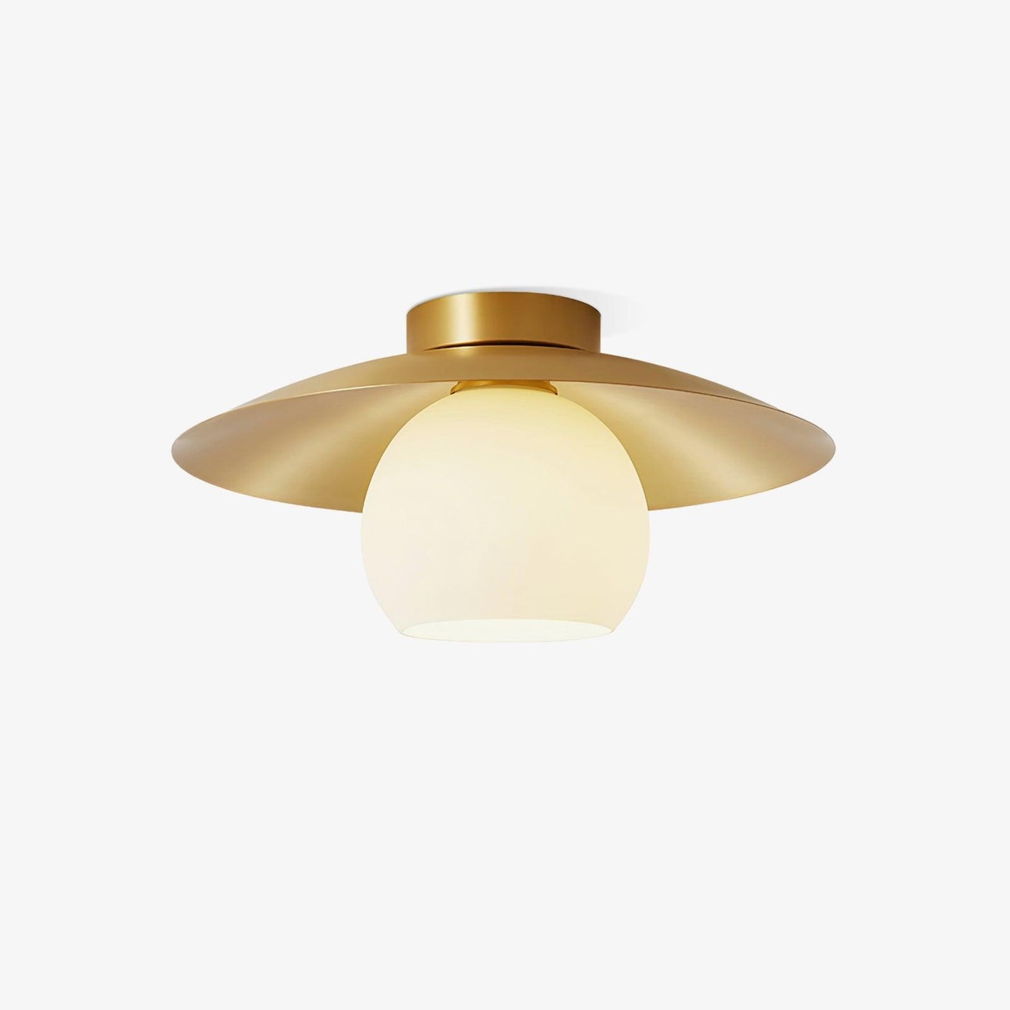 Brass Cap Ceiling Lamp
