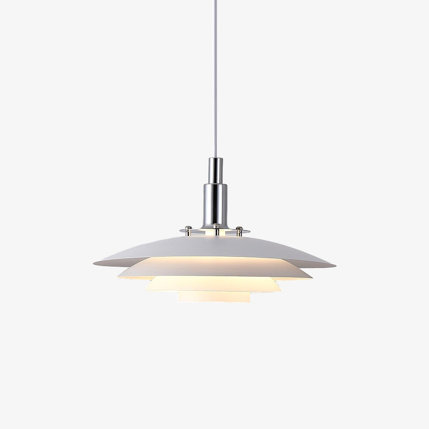 Bretagne Pendant Light ∅ 15.7″ x H 6.7″ / Dia 40cm x H 17cm / White Pendant light
