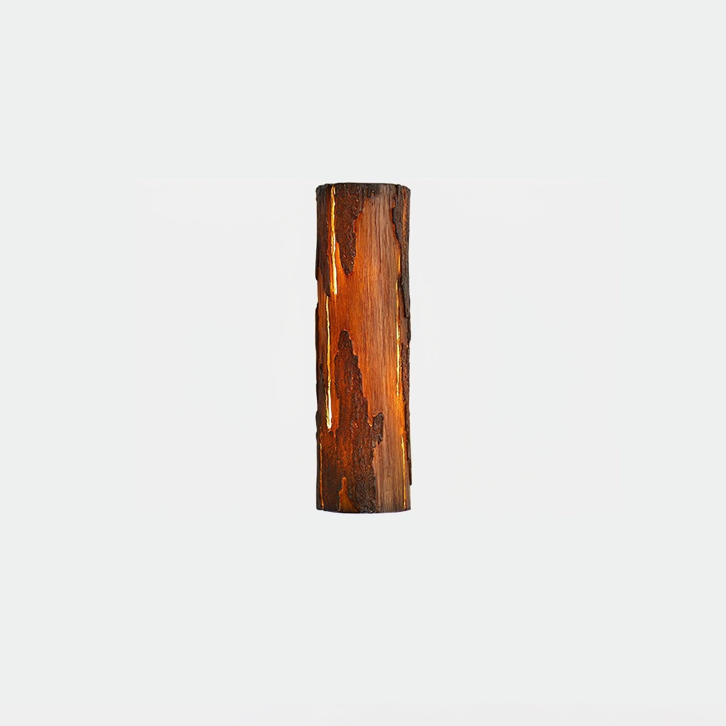 Broken Bark Wall Light Model B: ∅ 4.7″ x H 15″ / Dia 12cm x H 38cm / Warm White Wall lamp