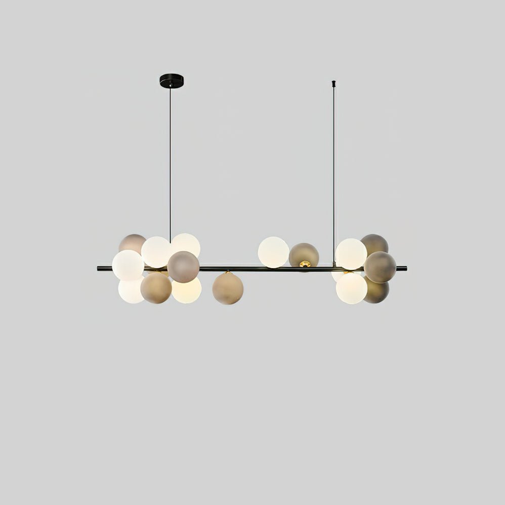 Bubble Holly Island Pendant Lamp 18 heads ∅ 47.2″ x W 11.8″ x H 11.8″ / Light grey Pendant light