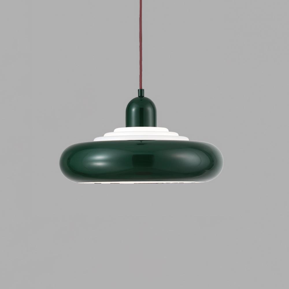 Cabras Pendant Lamp ∅ 14.2″ x H 7.9″ / Dia 36cm x H 20cm / Dark Green Pendant light