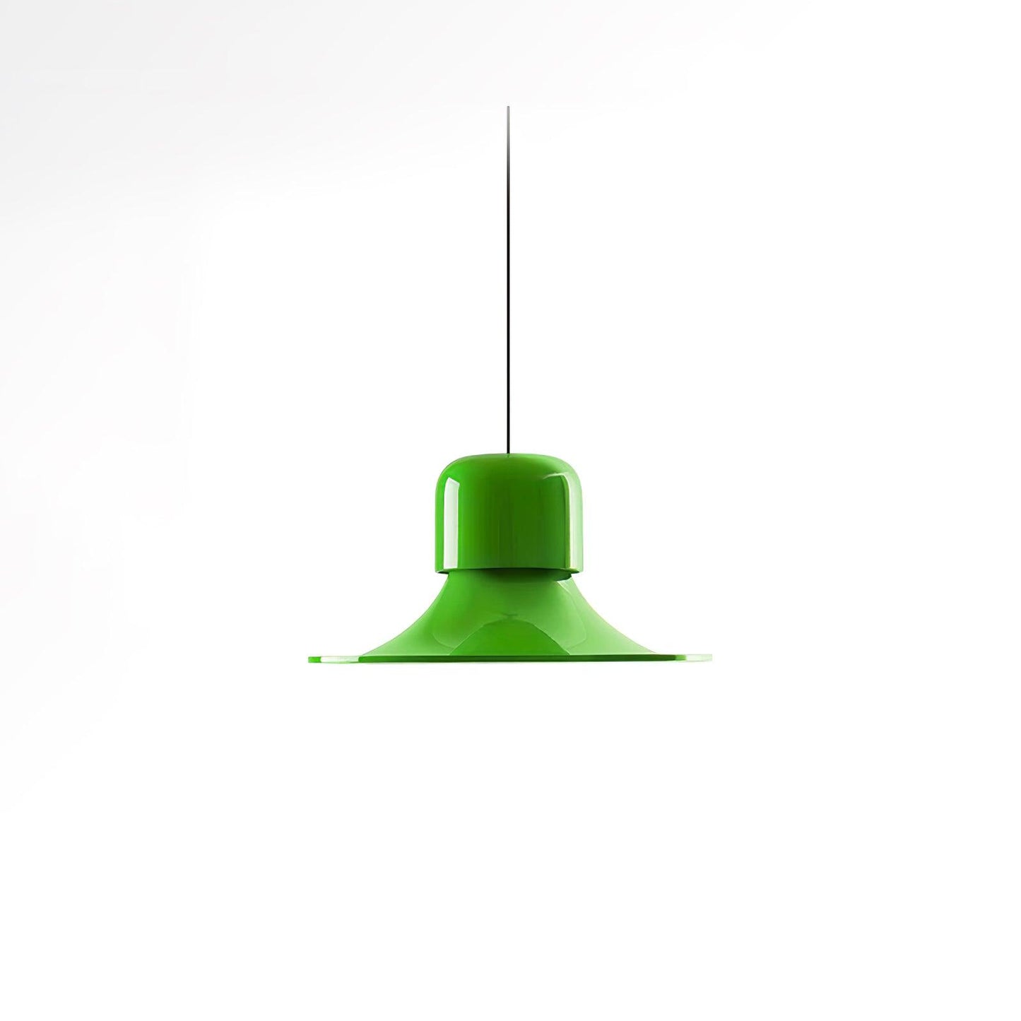 Campana Pendant Light ∅ 25.2″ x H 12.8″ / Dia 64cm x H 32.6cm / Green / Warm White Pendant light