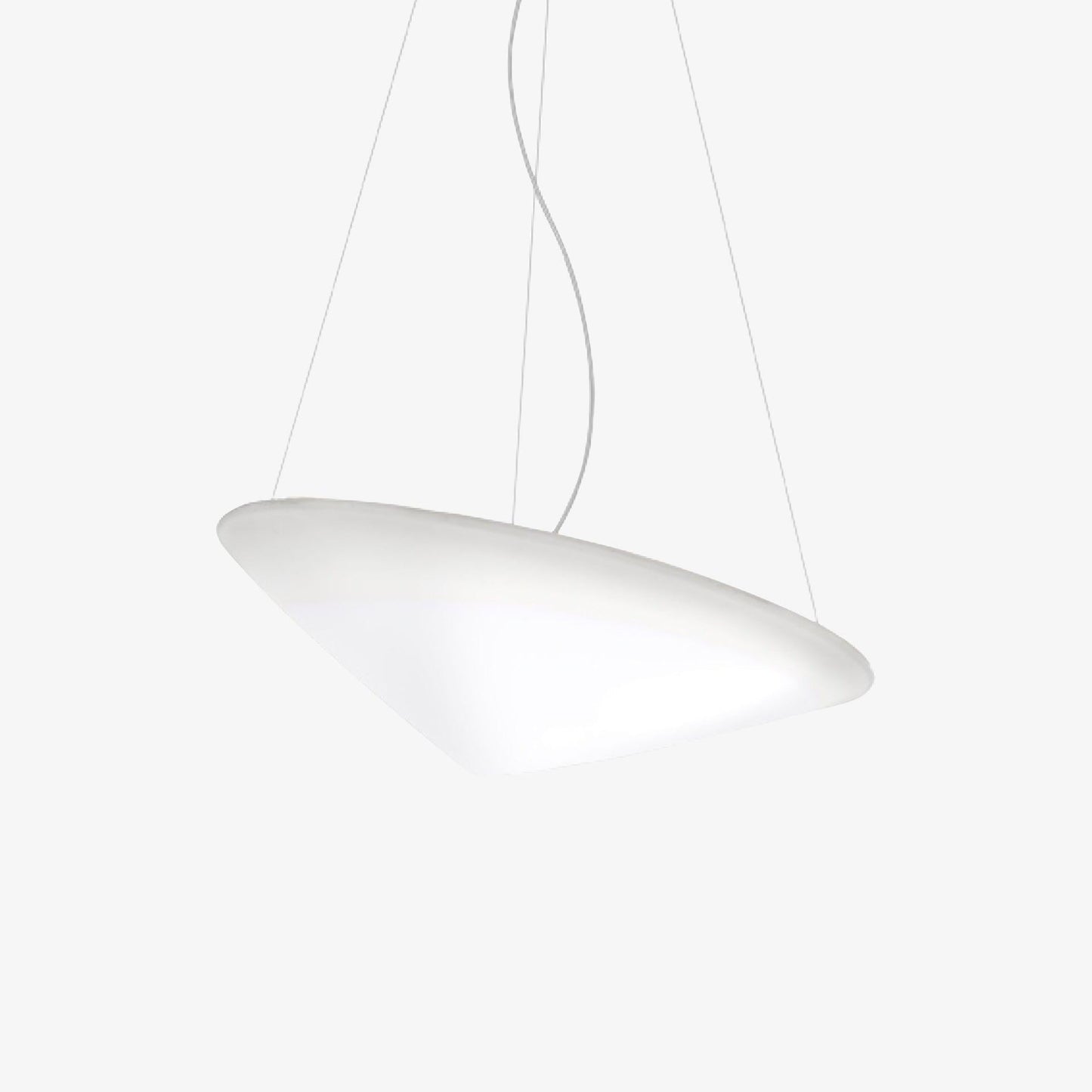 Cao Mao Pendant Light ∅ 20.5″ x H 9.1″ / Dia 52cm x H 23cm / White Pendant light