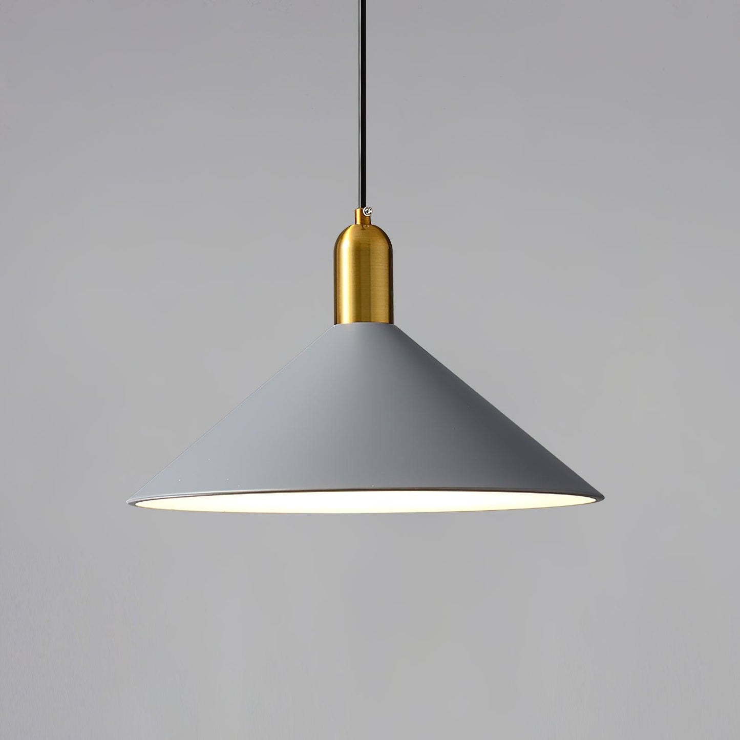 Carins Pendant Lamp ∅ 13.7″ x H 9.8″/ Dia 35cm x H 25cm / Grey Pendant light