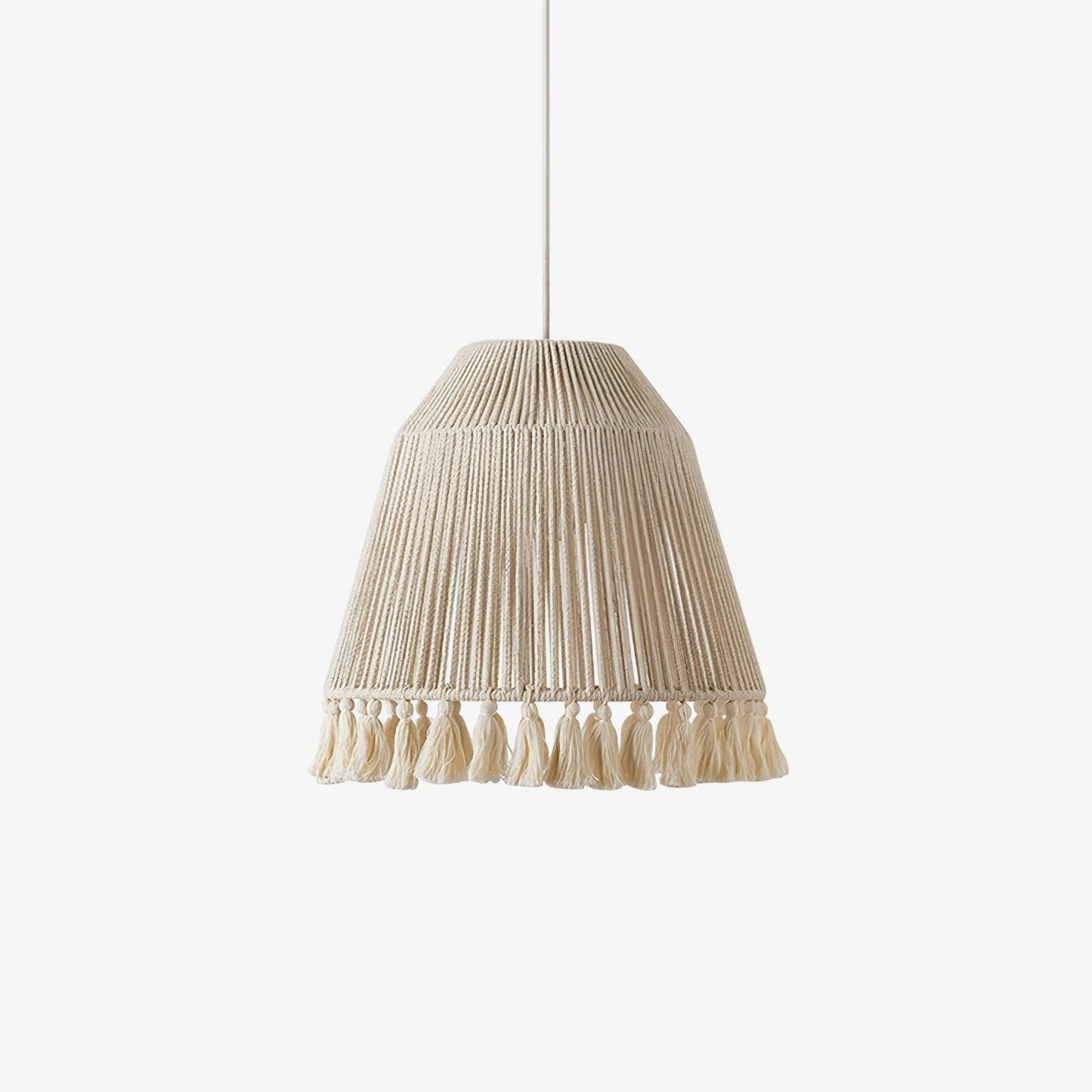Chase Tassel Pendant Light ∅ 16.1″ x H 15.7″ / Dia 41cm x H 40cm / Beige Pendant light