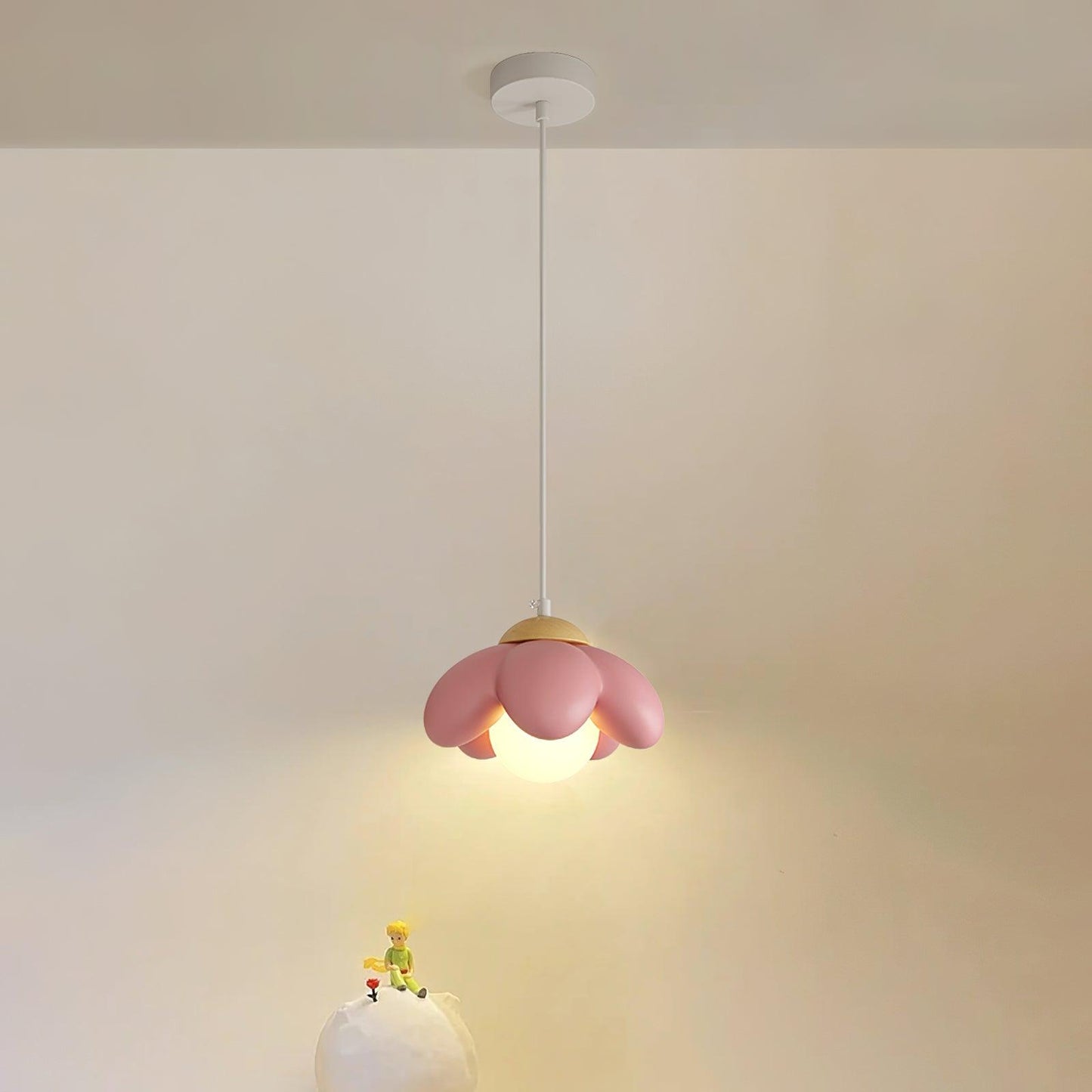 Cherry Blossom Pendant Lamp ∅ 6.6″ x H 5.9″/ Dia 17cm x H 15cm / Pink Pendant light