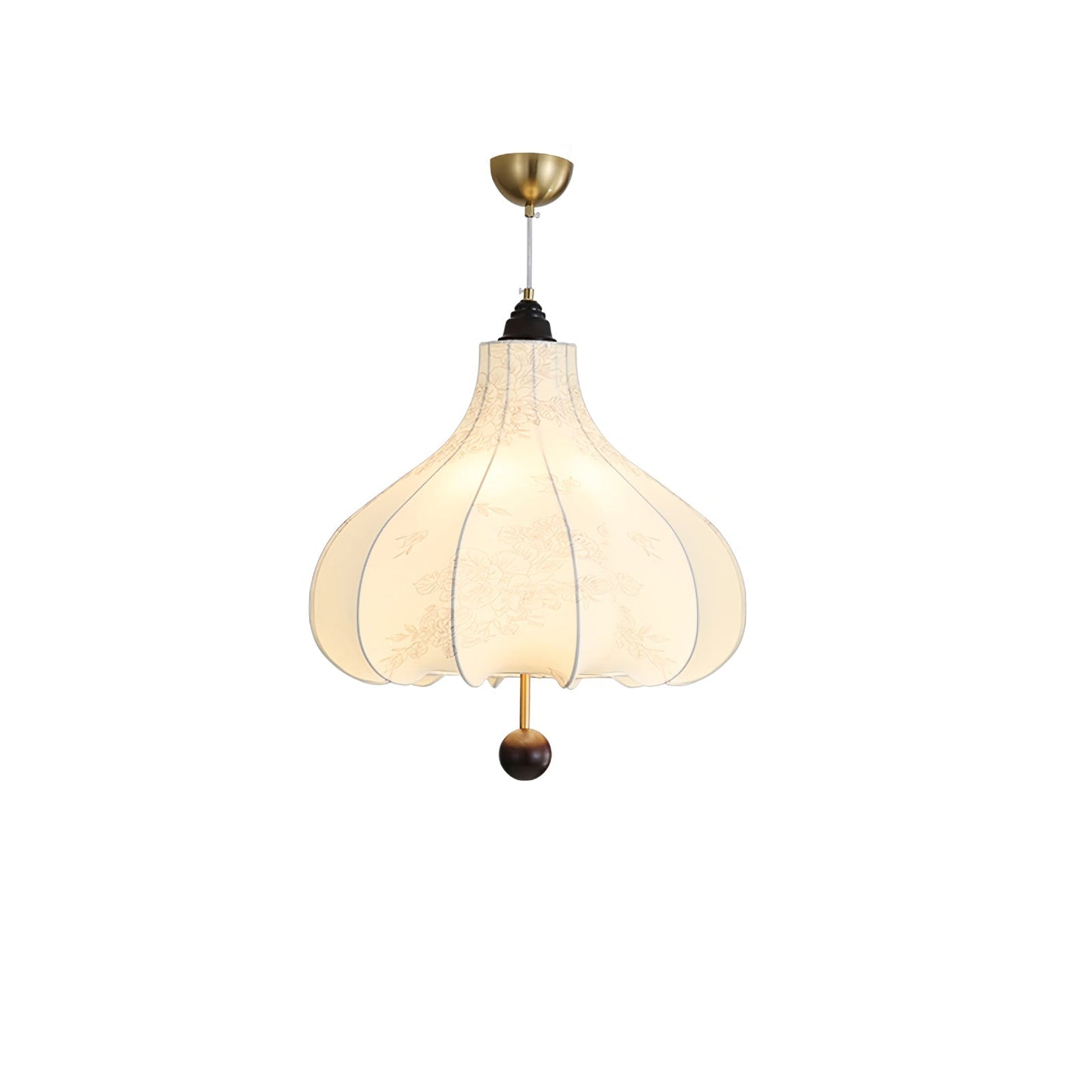 Chestnut Fabric Pendant Light Pendant light