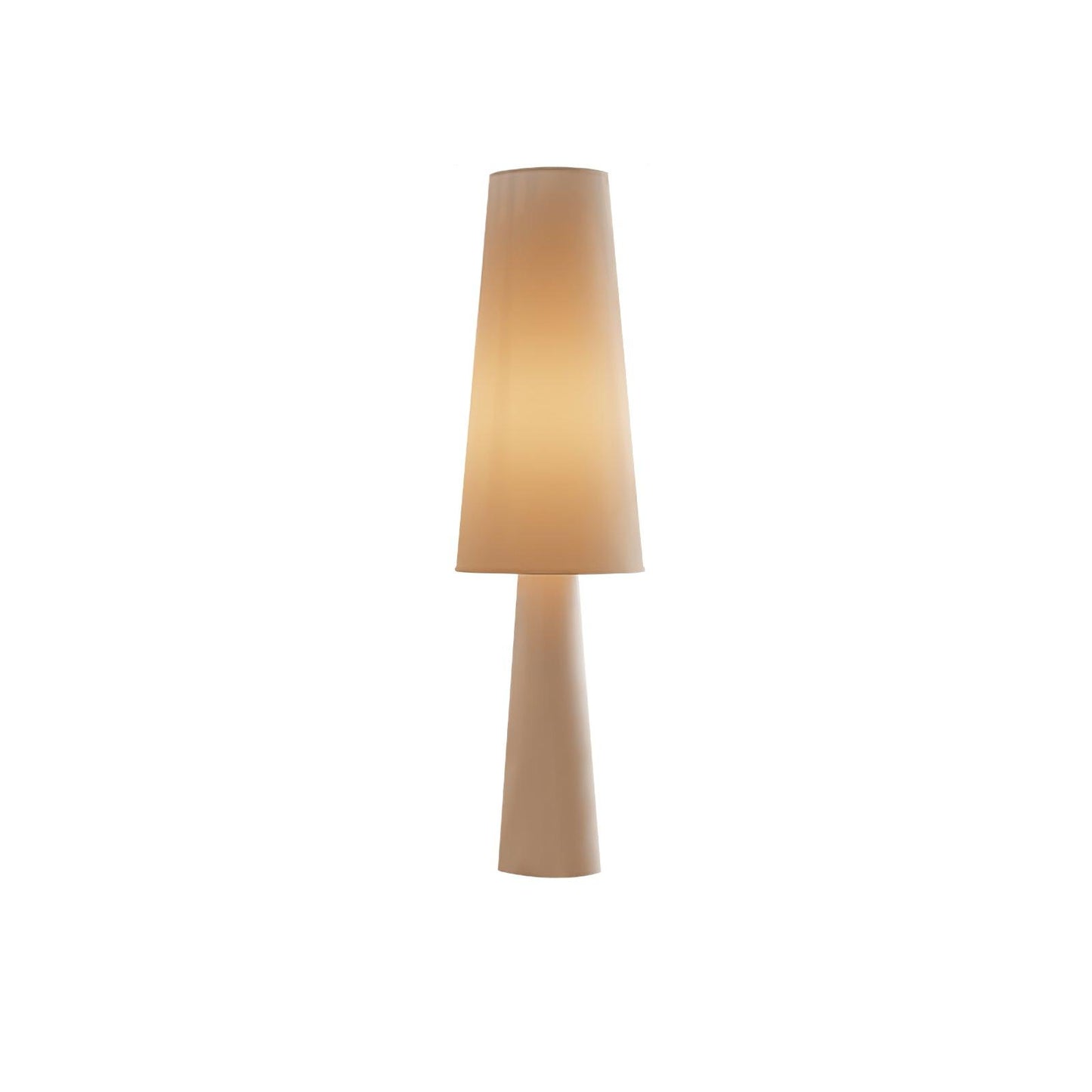 Column Fabric Floor Lamp Model C ∅ 18.9″ x H 70.9″ / Dia 48cm x H 180cm / White / US Plug Floor lamp