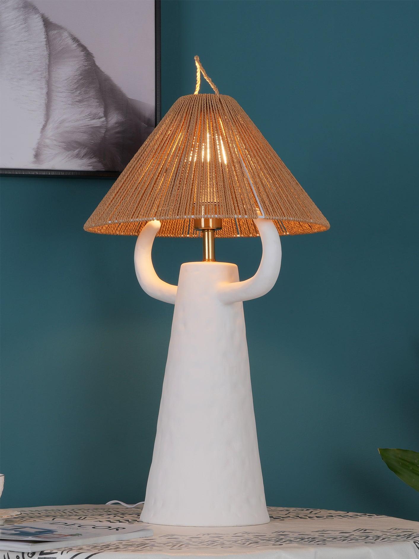 Horns Ceramic Table Lamp