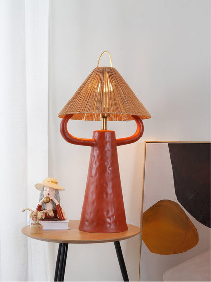 Horns Ceramic Table Lamp