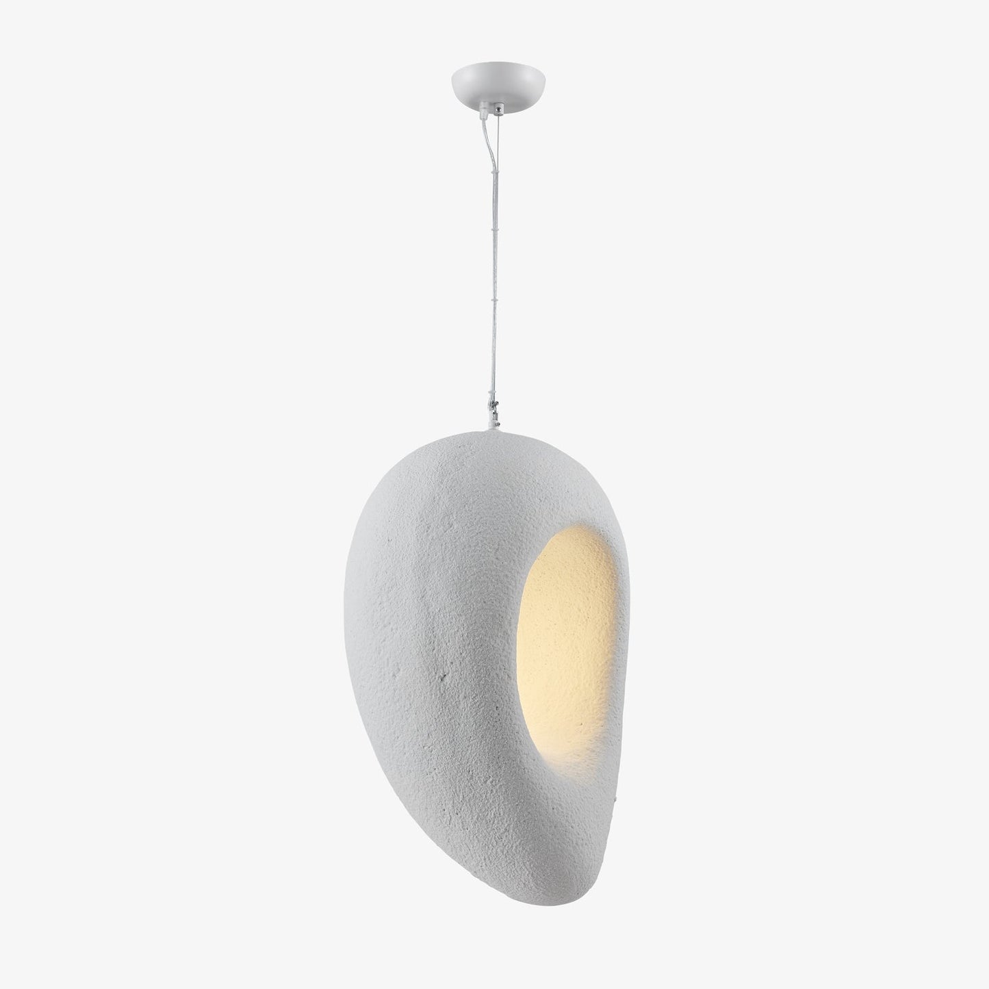 Edna Pendant Lamp Model C ∅ 15.7″ x H 24.8″ / Dia 40cm x H 63cm / White Pendant light