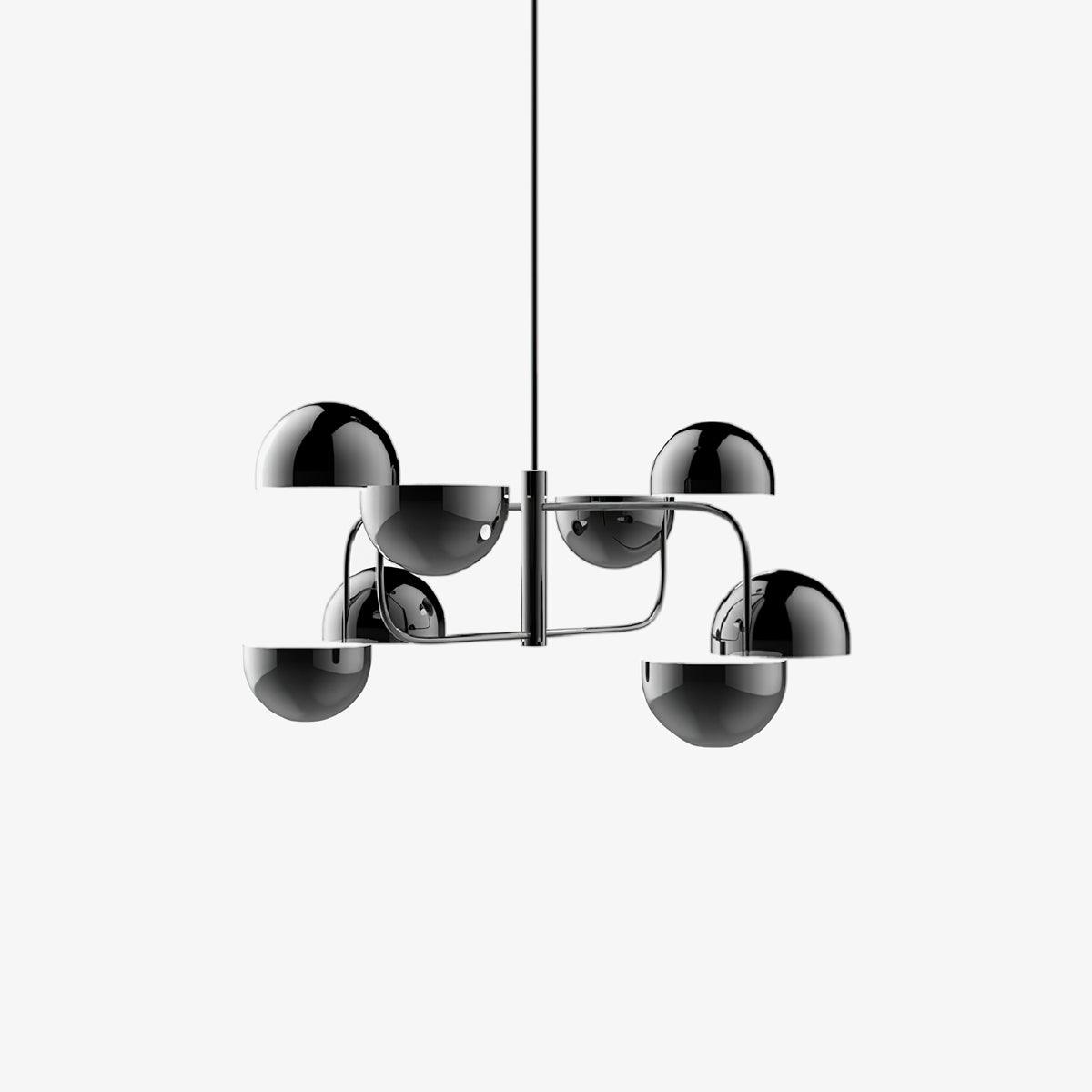 Elisabeth Penta Chandelier ∅ 31.5 x H 39″ / Dia 80cm x H 100cm / Black Chandelier