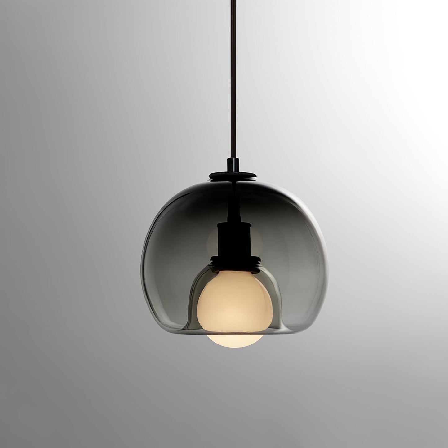 Eres Pendant Light ∅ 9.8’’ / Dia 25cm / Smoke Pendant light