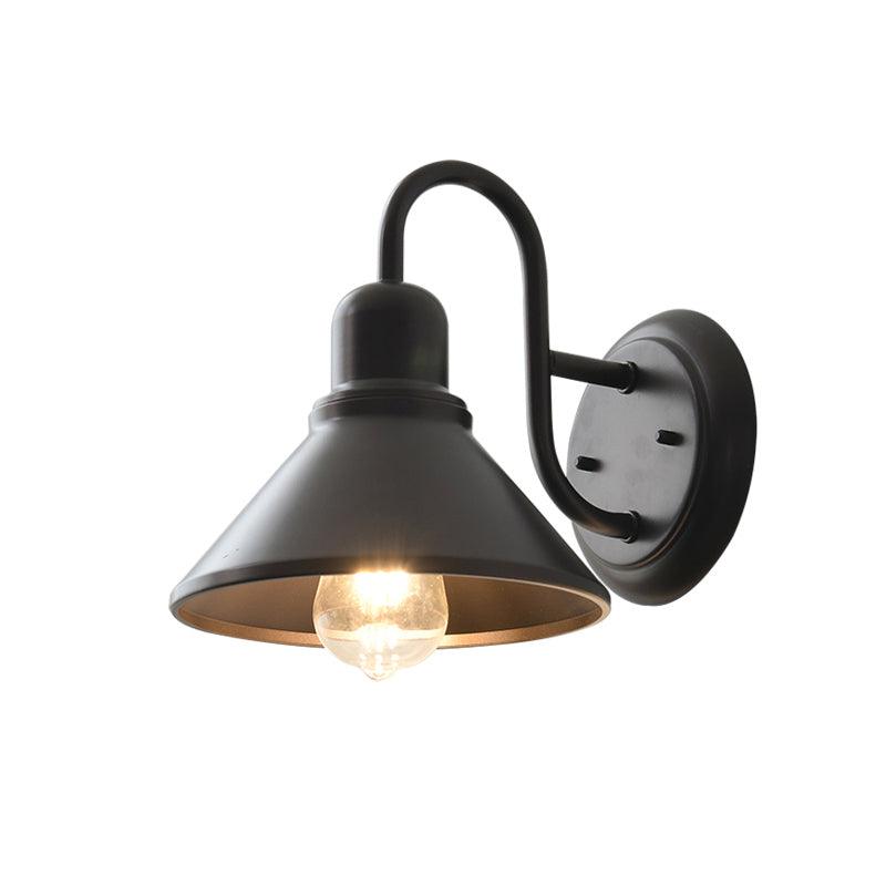 Fable Outdoor Wall Lamp ∅ 8.3″ x W 9.8″ x H 9.4″ / Dia 21cm x W 25cm x H 24cm / Coffee gold Outdoor Lighting