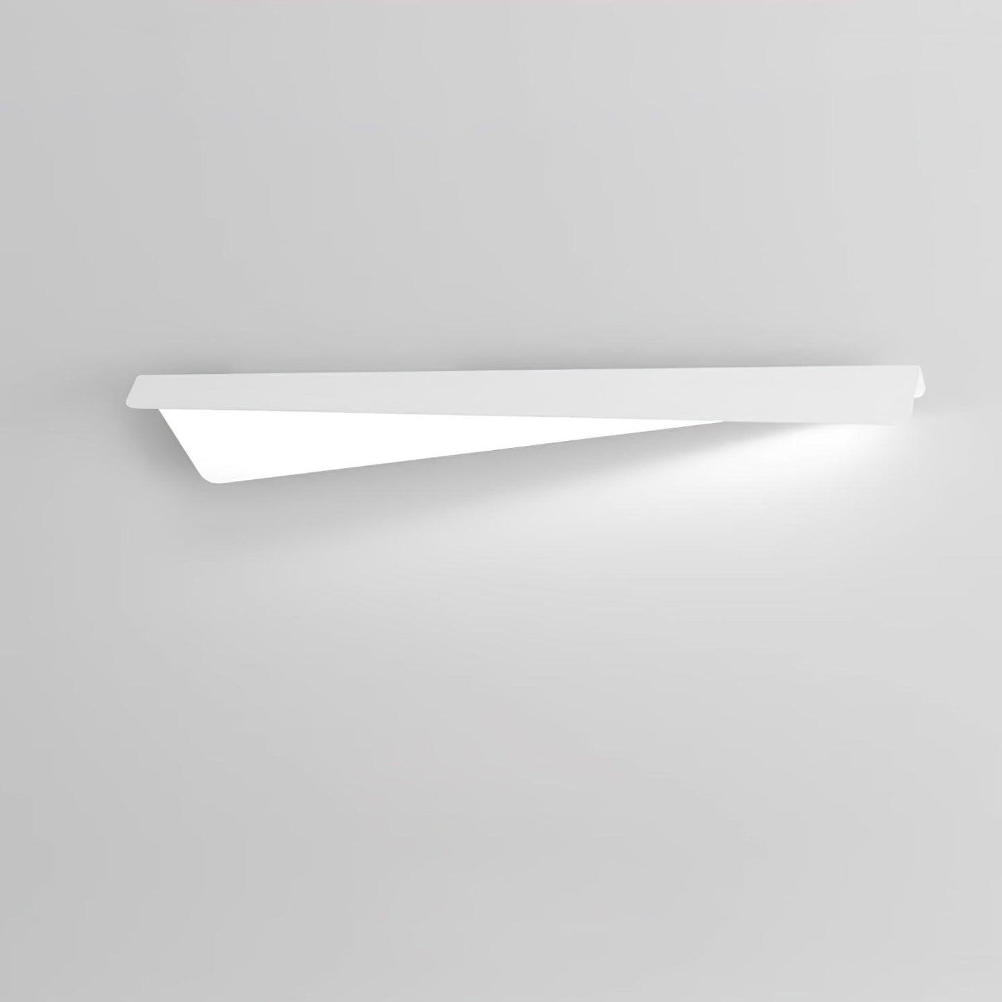 Folding Line Wall Light ∅ 48″ x H 5.1″ / Dia 122cm x H 13cm / White / Three-Color Changing Light Wall lamp