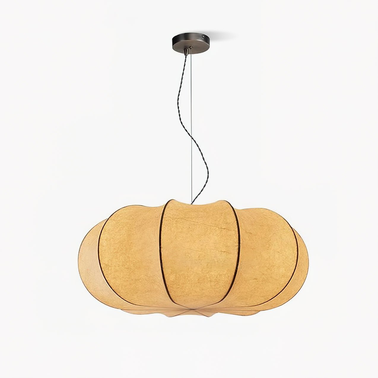 Oblate Silk Pendant Lamp Pendant light