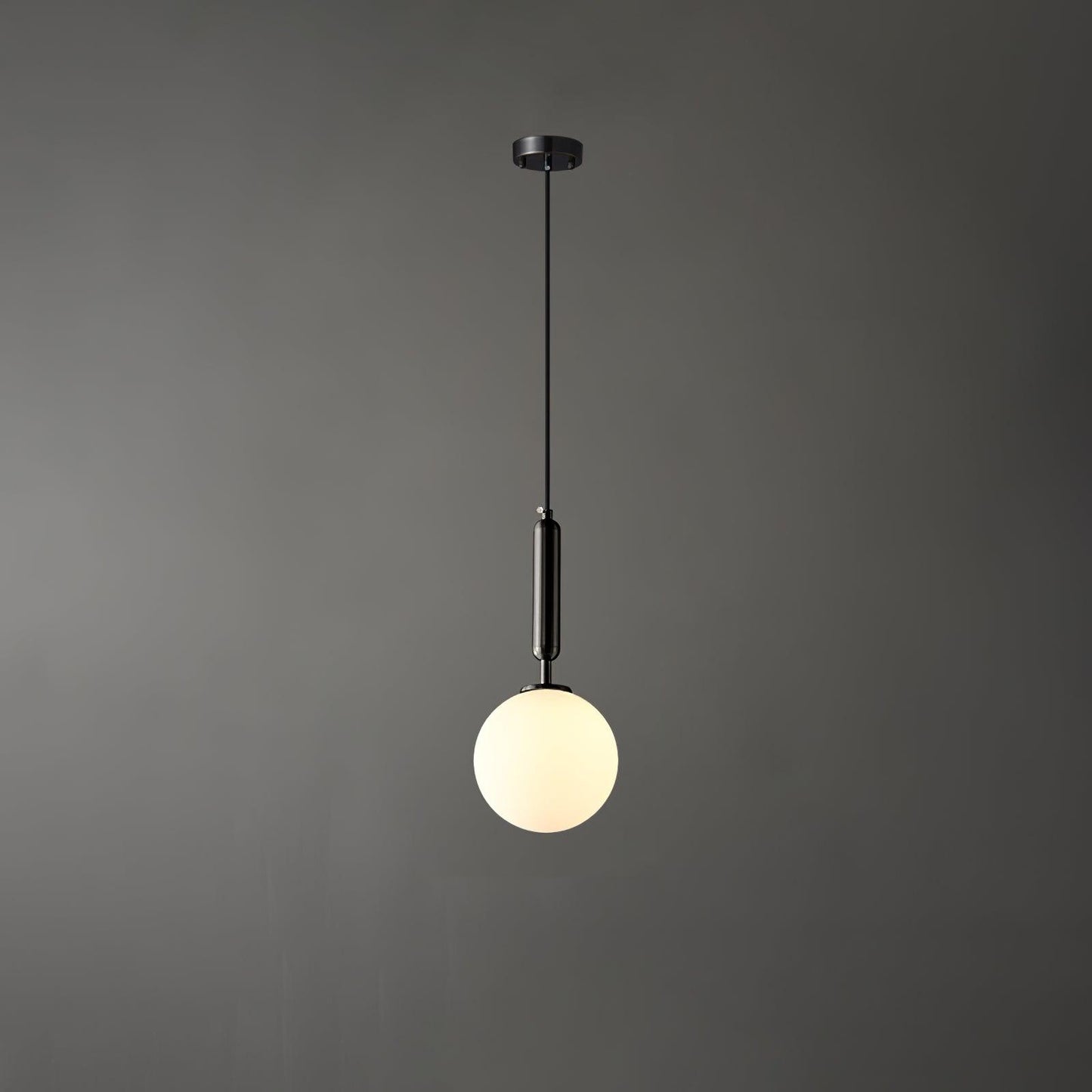 Holly Pendant Light Model B ∅ 5.9″ x H 11.8″ / Dia 15cm x H 30cm / Black & White Pendant light