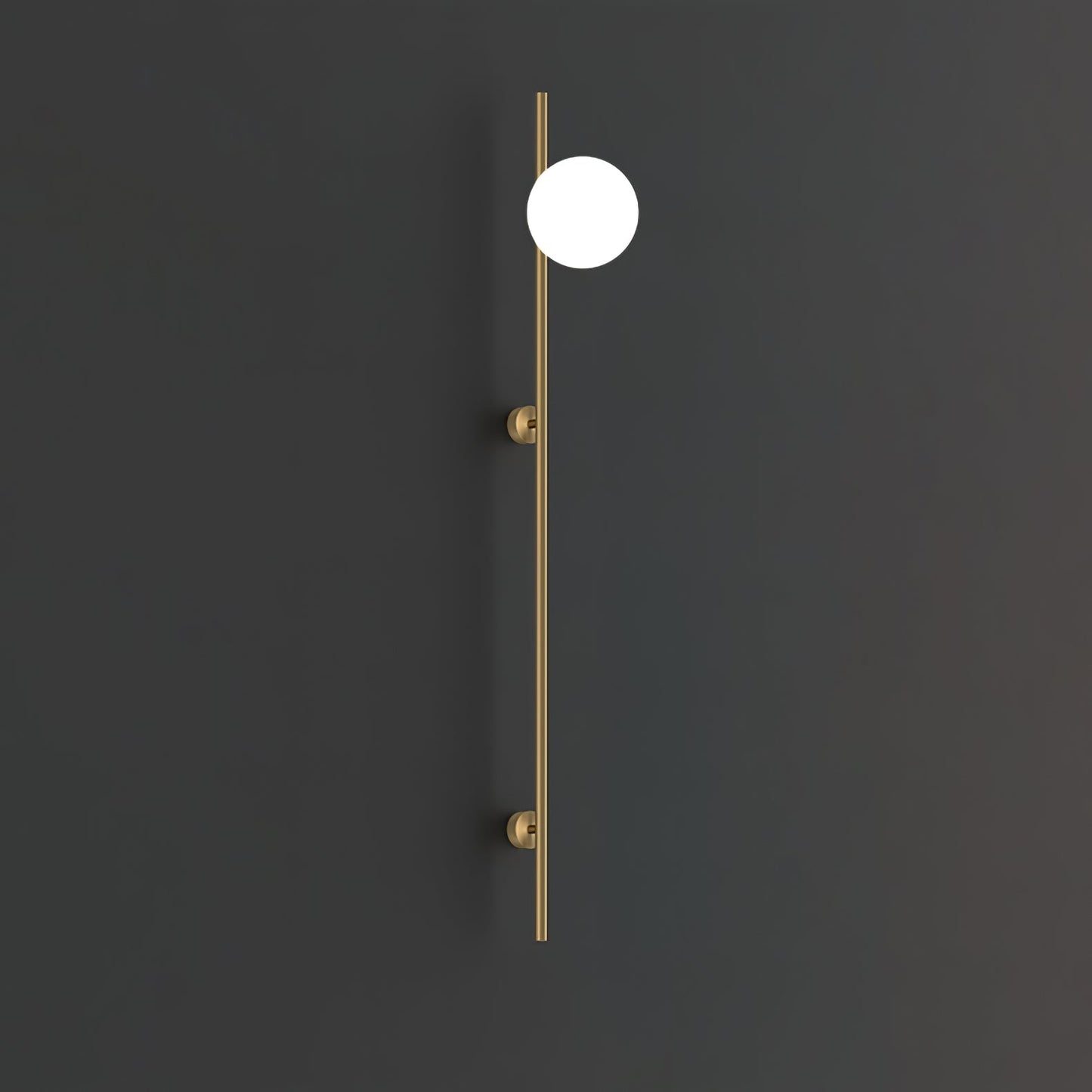Houseof Wall Light Model A ∅ 5.9″ x H 45.3″ / Dia 15cm x H 115cm / Gold / Single Wall lamp