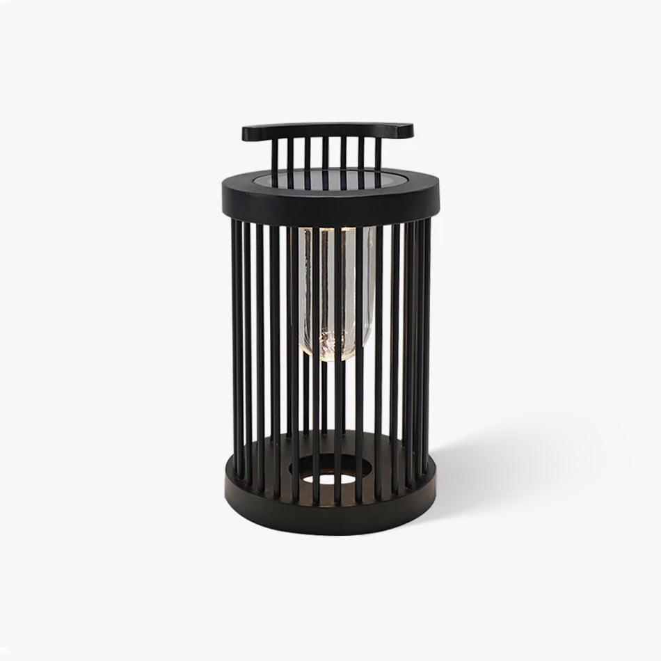 Hurricane Ruhlmann Garden Light ∅ 11.8″ x H 20.5″ / Dia 30cm x H 52cm / Black / Solar power storage Table lamp