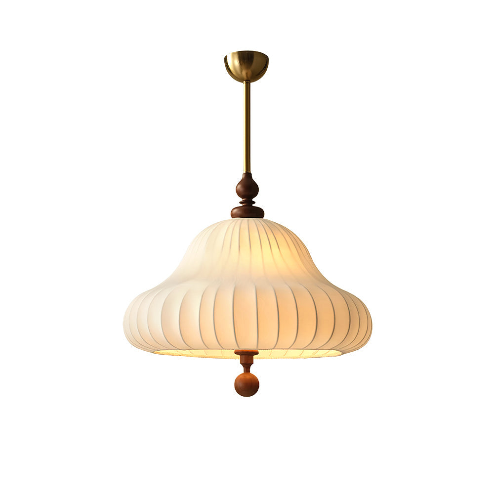 Isabella Bloom Pendant Light ∅ 19.7″ x H 17.7″ / Gold & White Pendant light