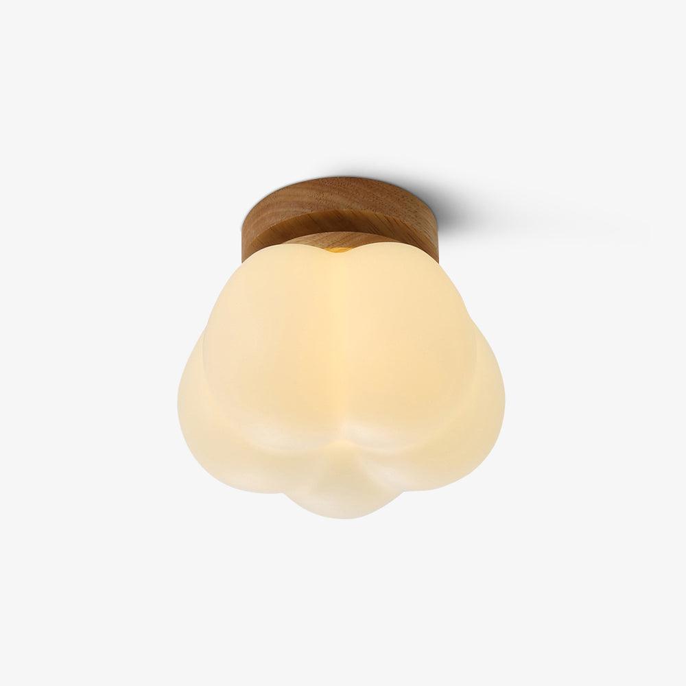 Kapok Flower Mini Ceiling Lamp ∅ 7.1″ x H 6.3″ / Dia 18cm x H 16cm / White Ceiling lamp