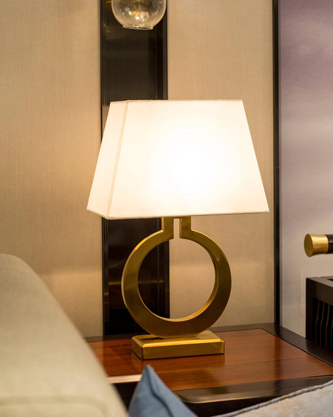 Keyhole Ring Table Lamp