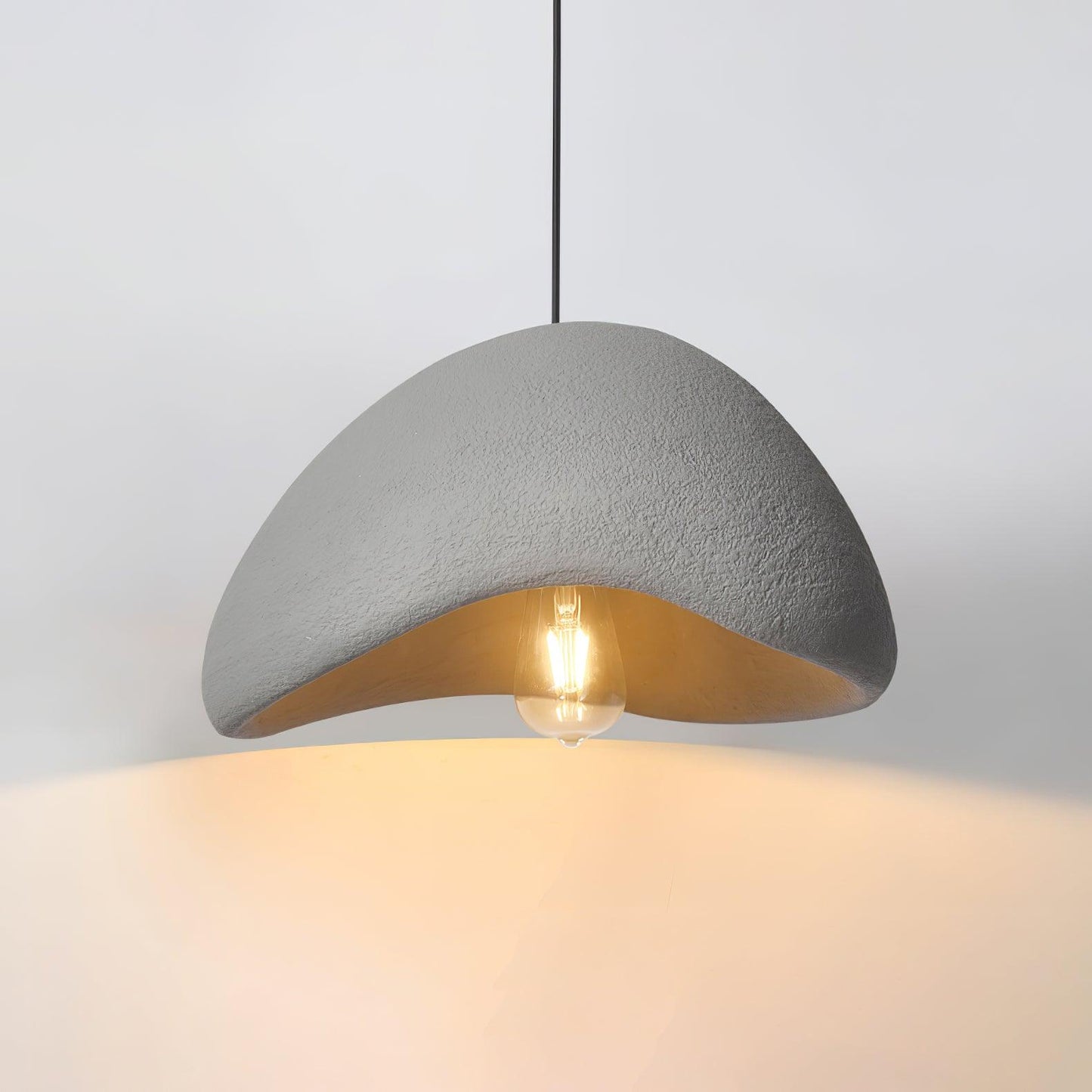 Khmara Halia Pendant Lamp A ∅ 19.7″ x H 11″ / Dia 50cm x H 28cm (About 2.5kg) / Gray Pendant light