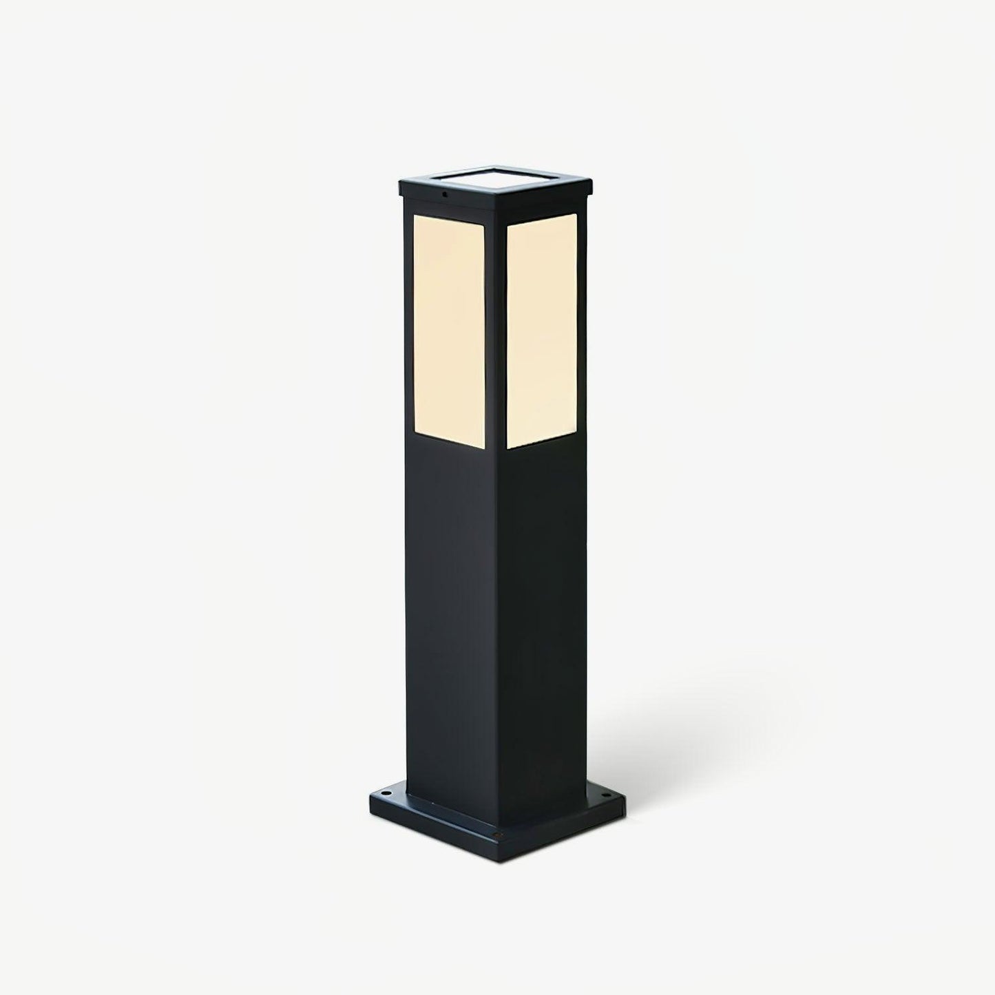 Kuzco Bollard Outdoor Light ∅ 5.5″ x H 23.6″ / Dia 14cm x H 60cm / Black / Warm Light Outdoor Lighting