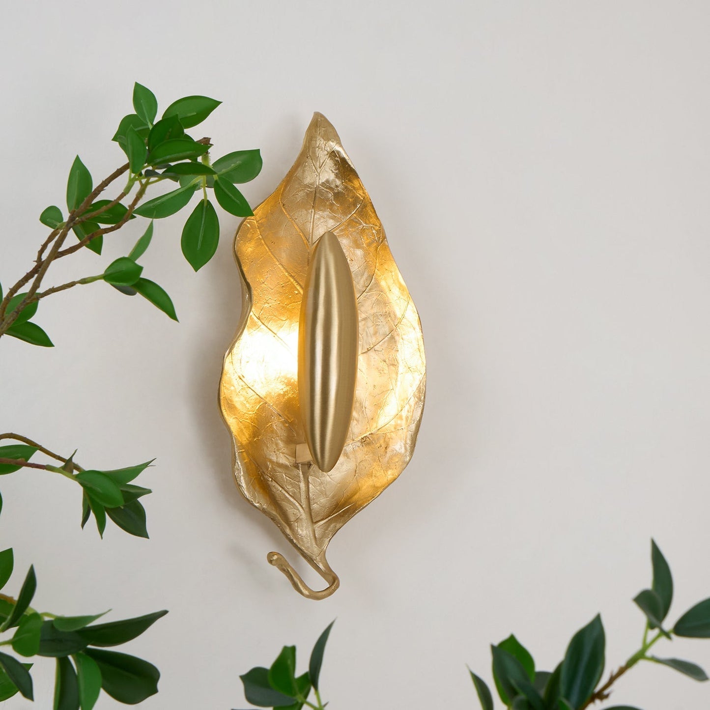 Leaf Brass Wall Lamp Wall lamp
