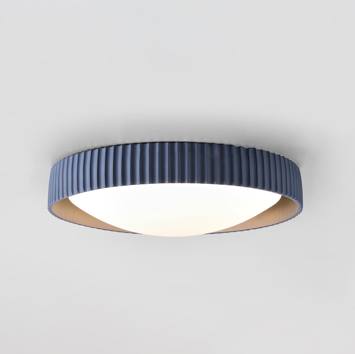 Lunaire Ceiling Light ∅ 18.1″ x H 2.8″ / Dia 46cm x H 7cm / Blue / Warm Light Ceiling lamp