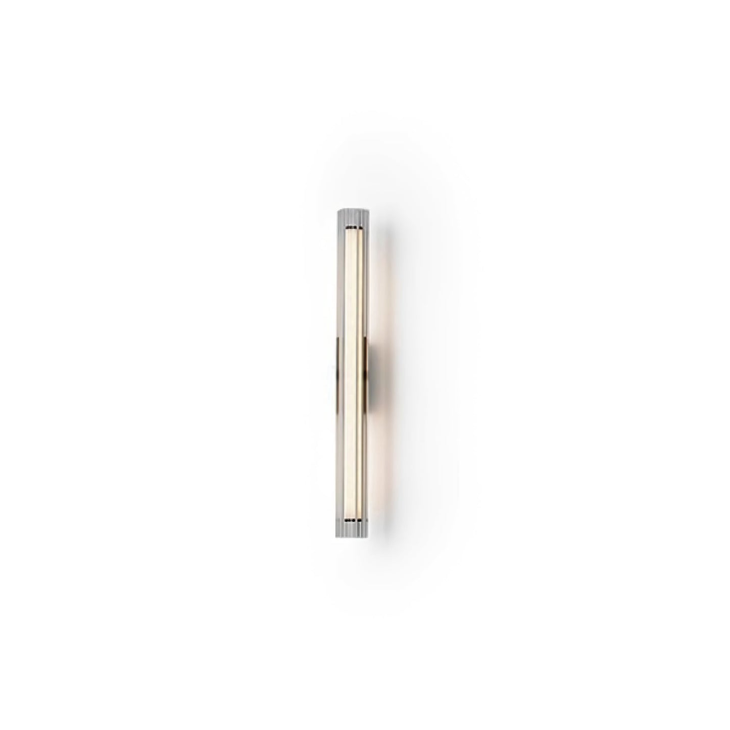 Macie Wall Lamp ∅ 2″ x H 19.7″ / Dia 5cm x H 50cm / Black & Clear / 1 Piece Wall lamp