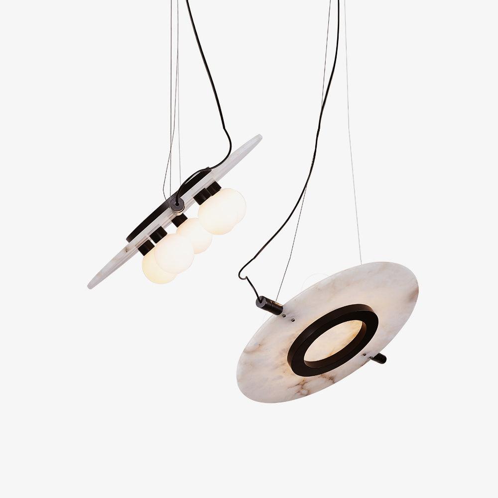 Magma Pendant Lamp ∅ 20″ / Dia 51cm / Black + White Pendant light