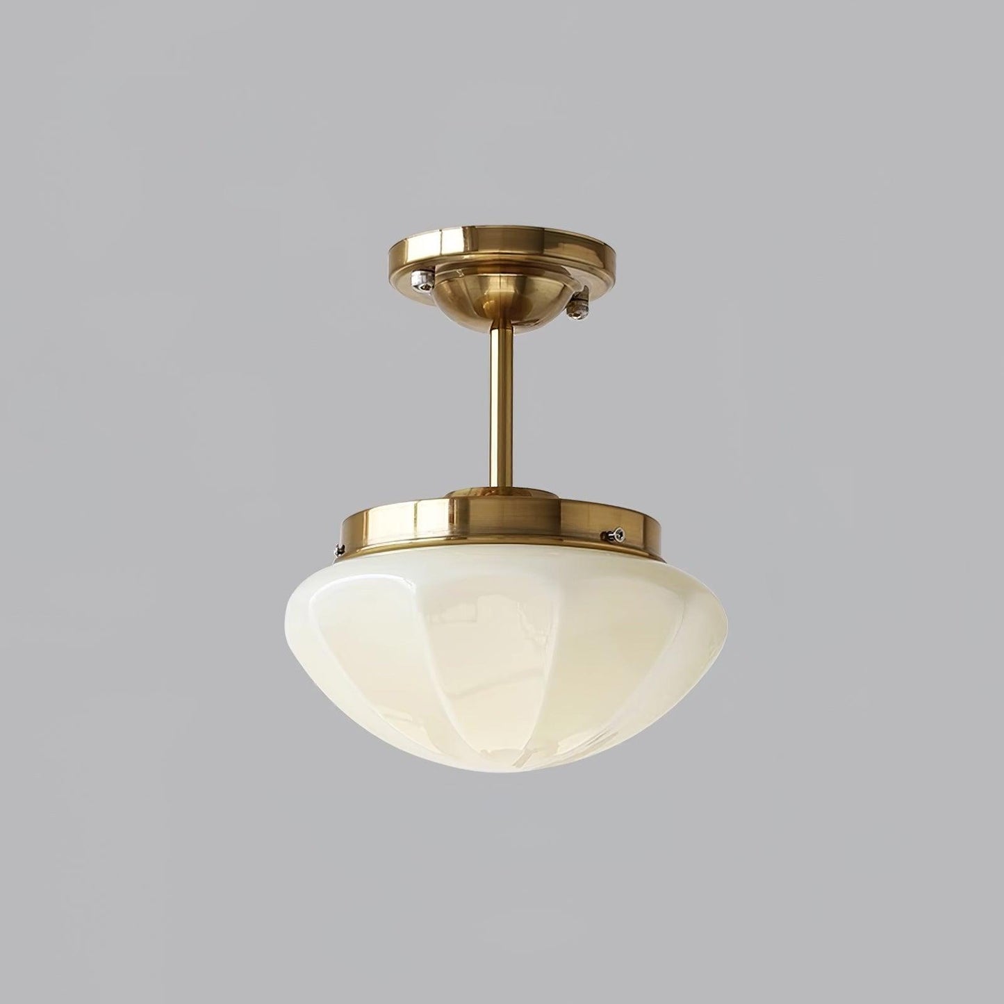 Marta Mini Pendant Lamp ∅ 9.8″ x H 11.8″ / Dia 25cm x H 30cm / Gold / Beige Pendant light