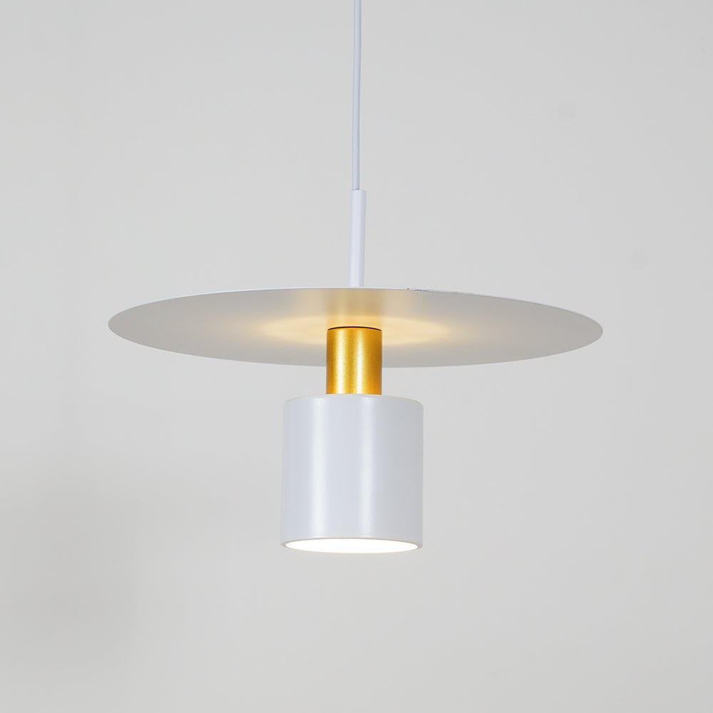 Mercer Halo Pendant Lamp ∅ 13.8″ x H 6.3″ / Dia 35cm x H 16cm / White Pendant light